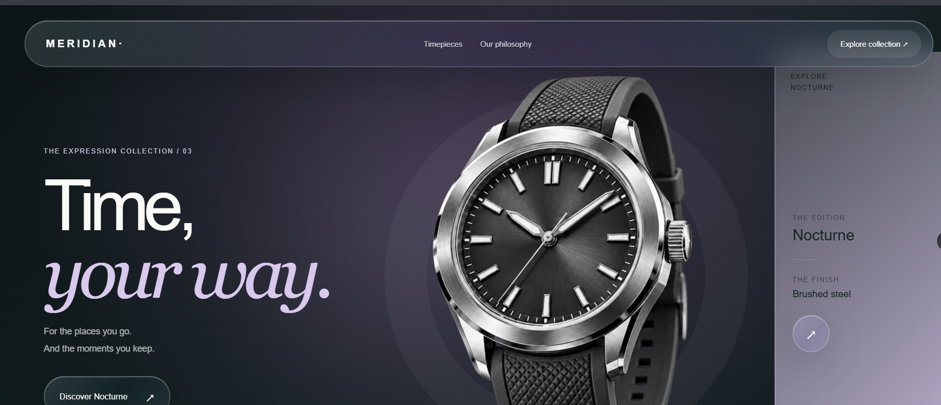 Screenshot 1 of MERIDIAN watch show