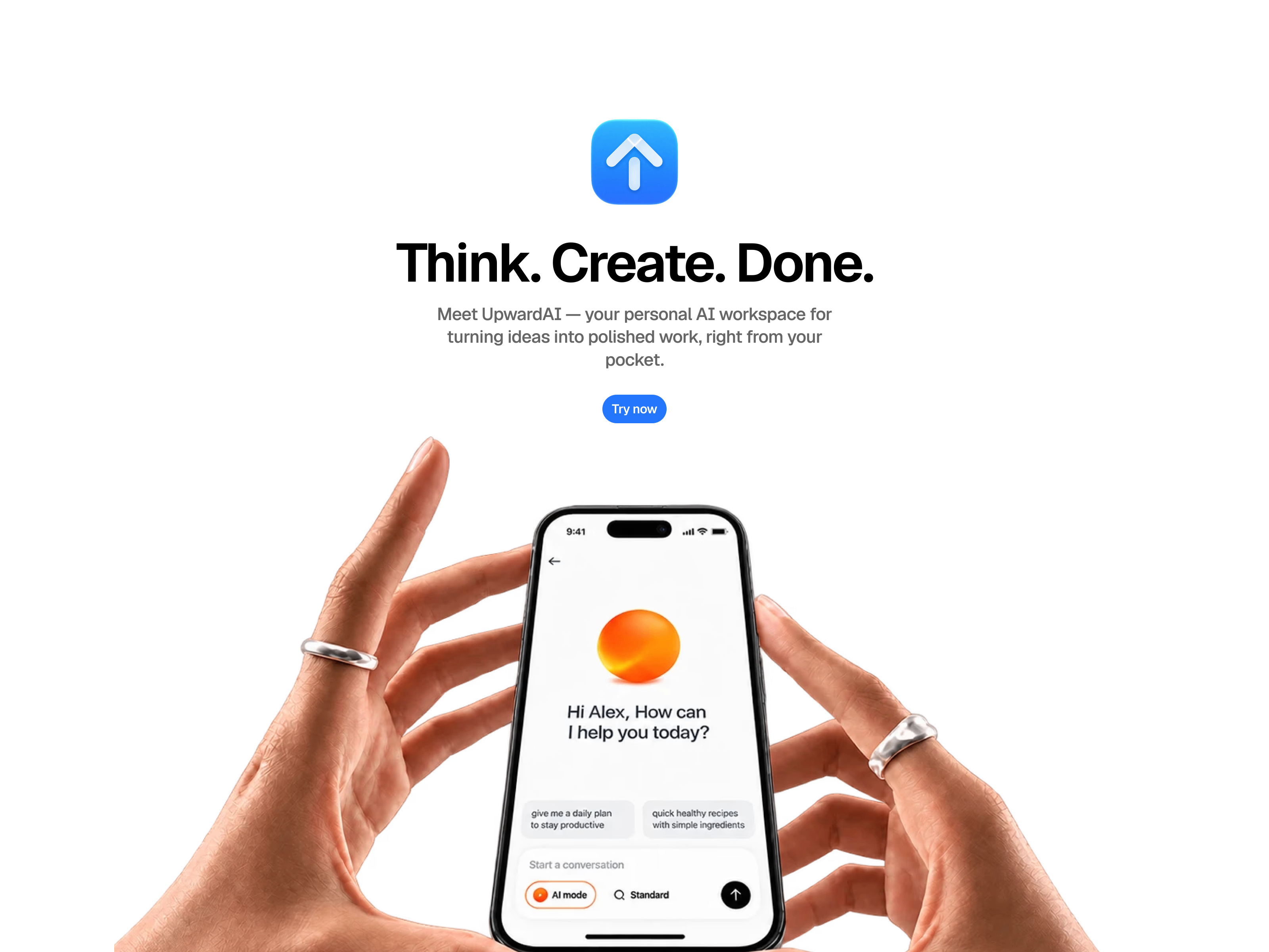Screenshot 1 of App Landing