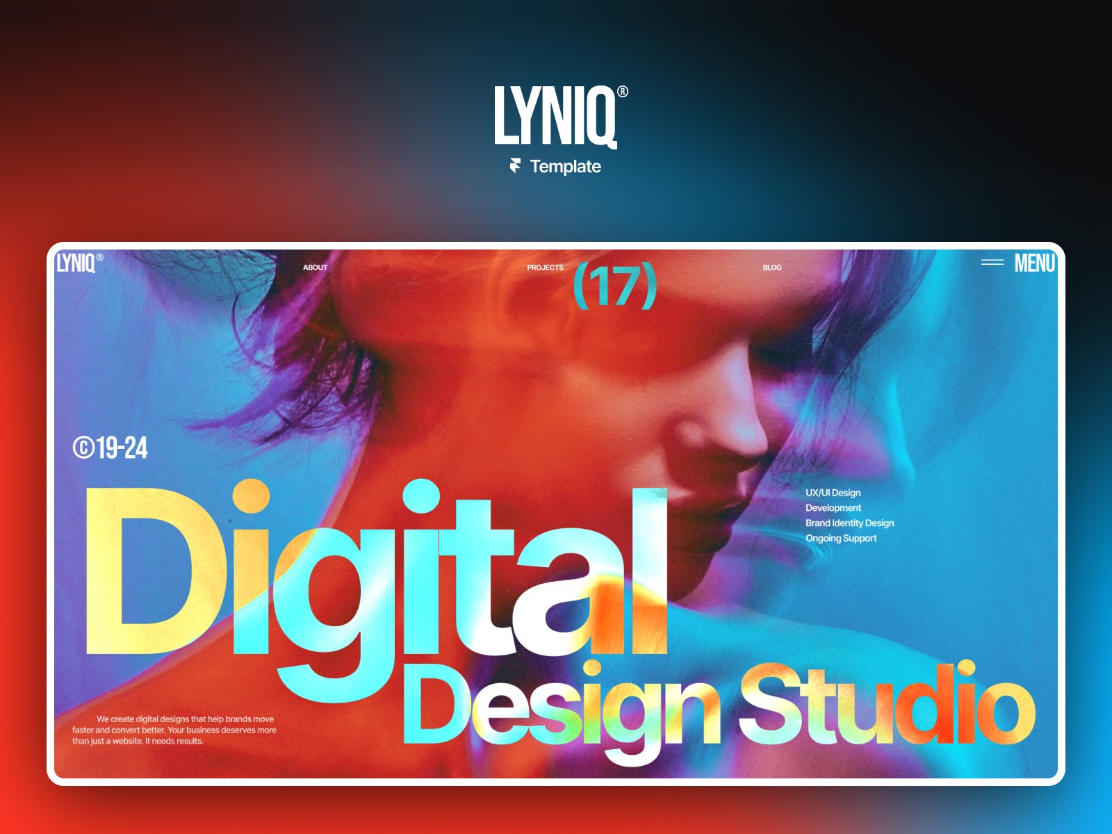 Lyniq — Free Website Template for Framer