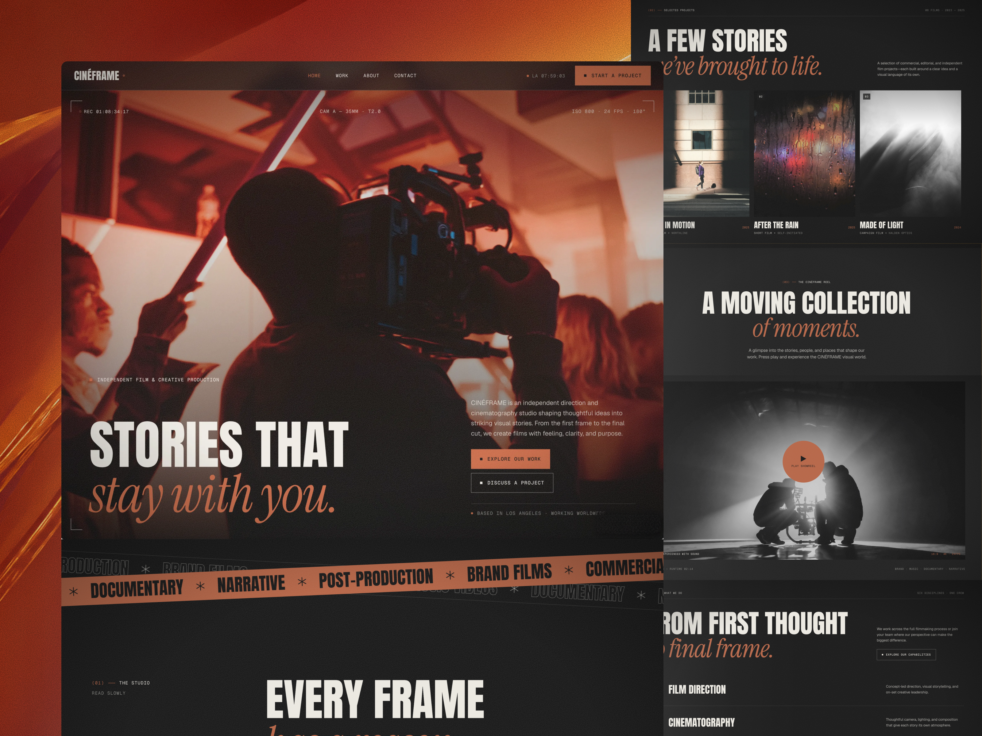 CINÉFRAME by Chaya Poth