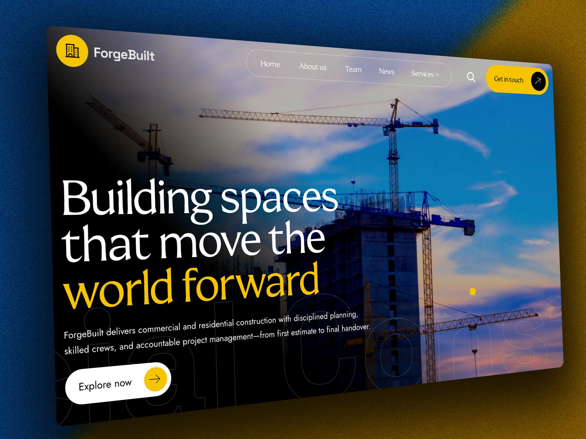 Screenshot 1 of ForgeBuilt