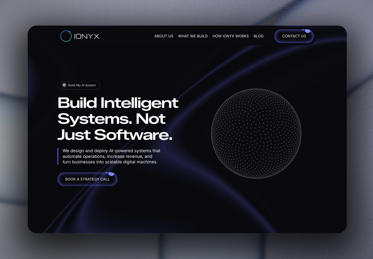 IONYX by Deven Web Studio