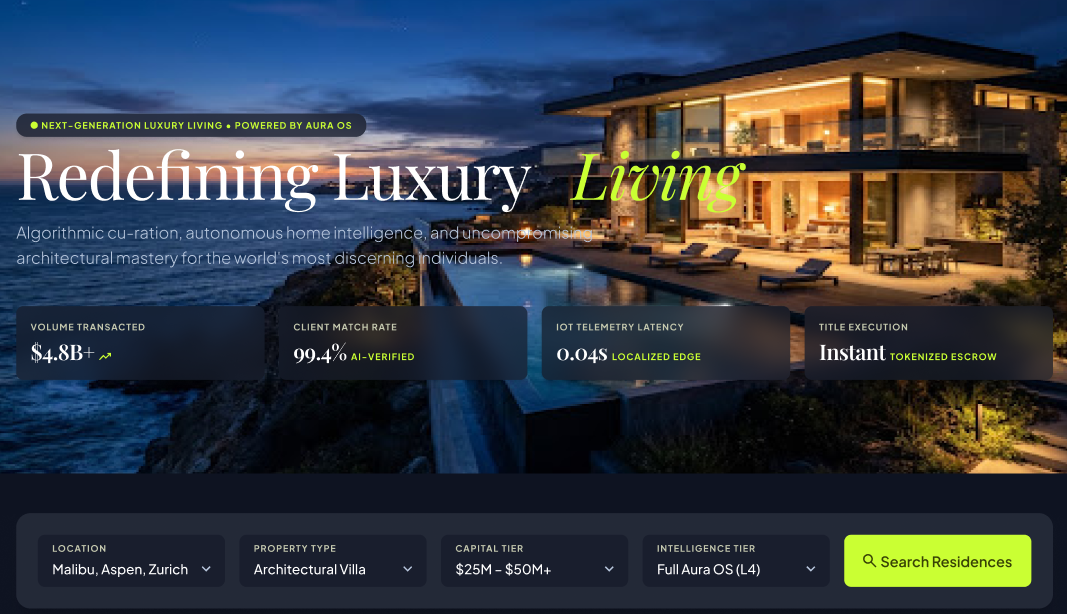 Screenshot 2 of AuraEstates