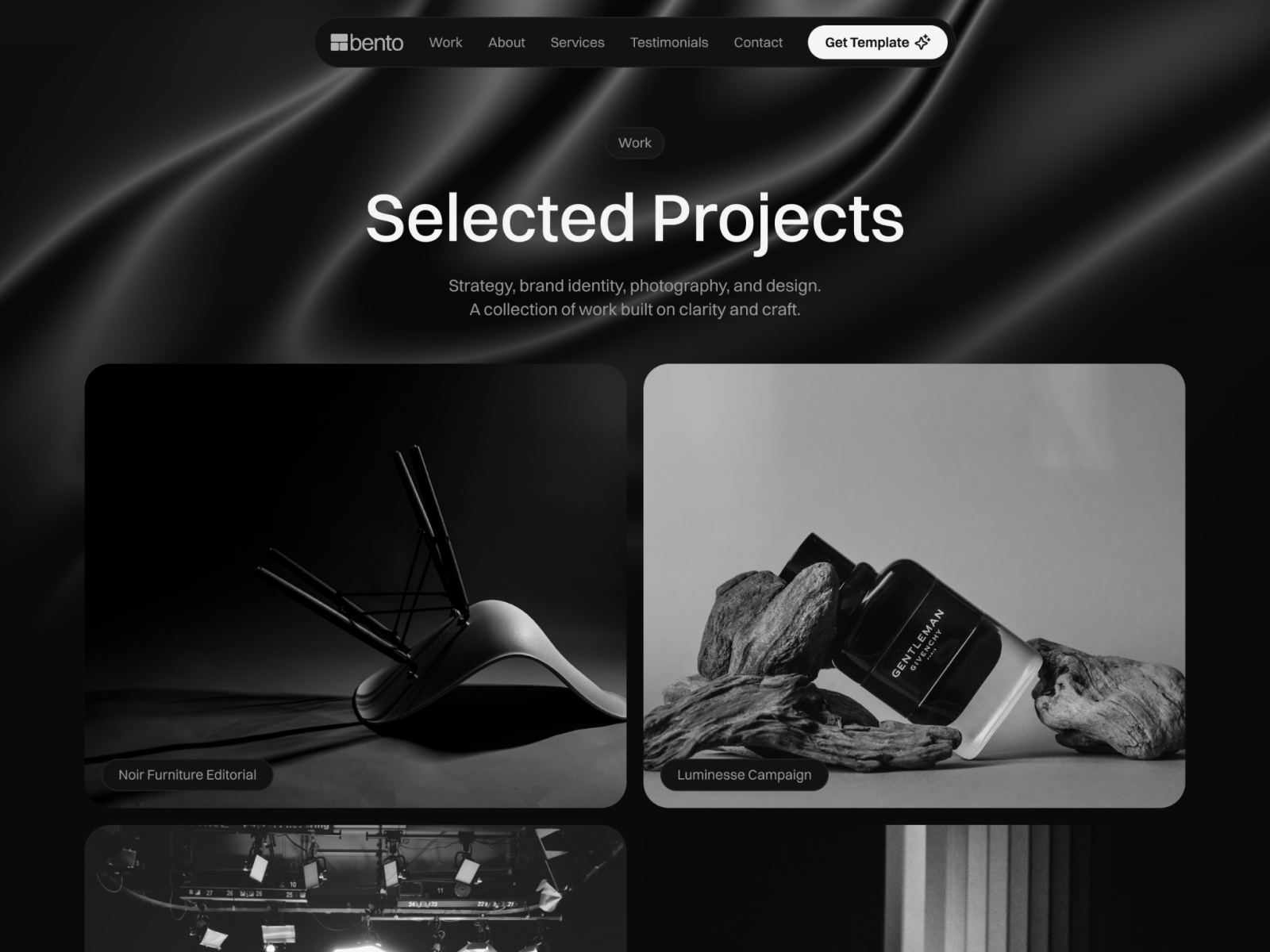 Screenshot 1 of Bento Folioo