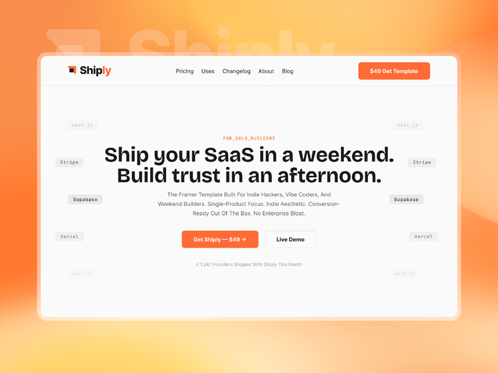 Shiply - Just Ship design