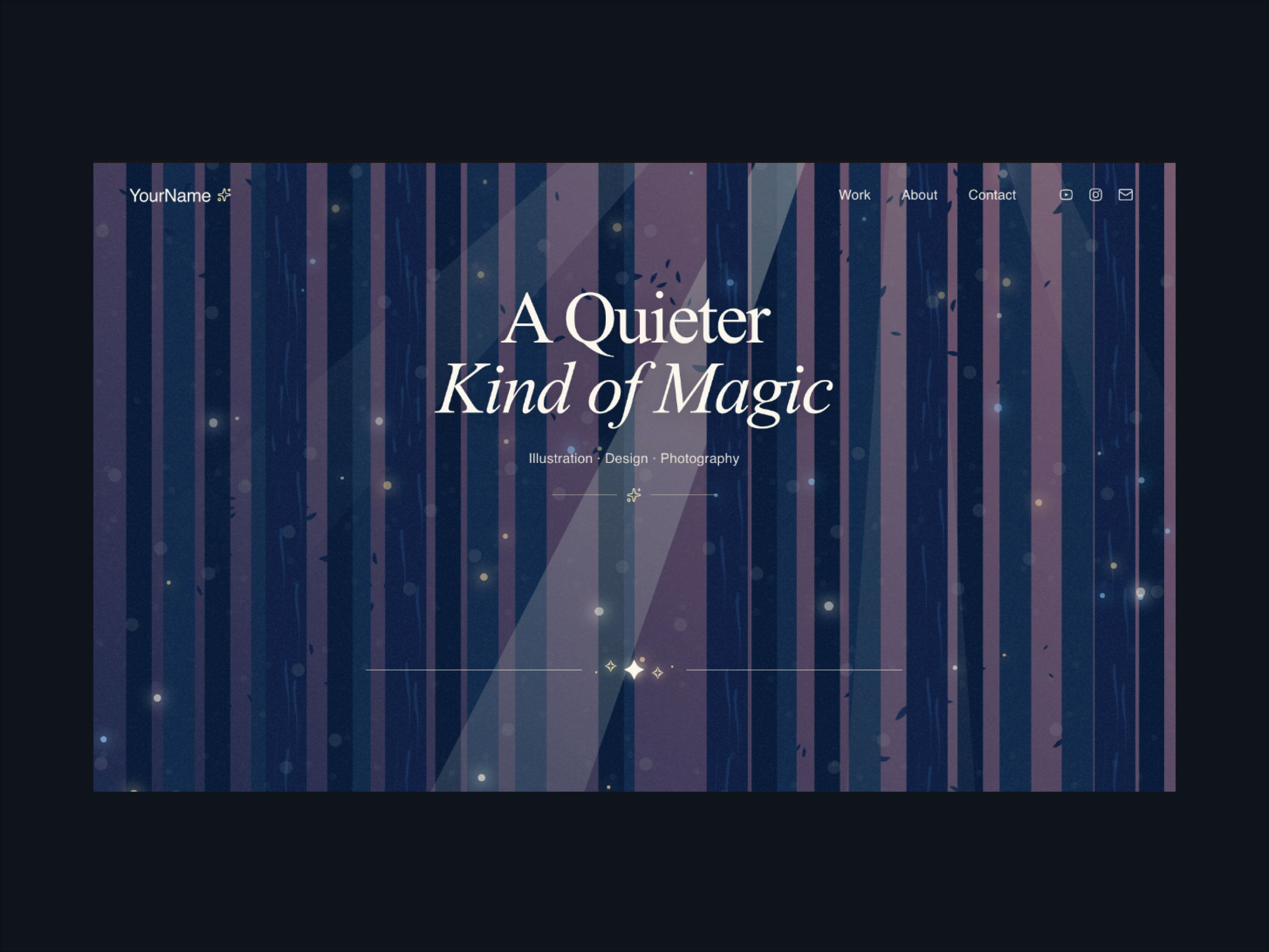 Quiet Magic by Red Star Blanket