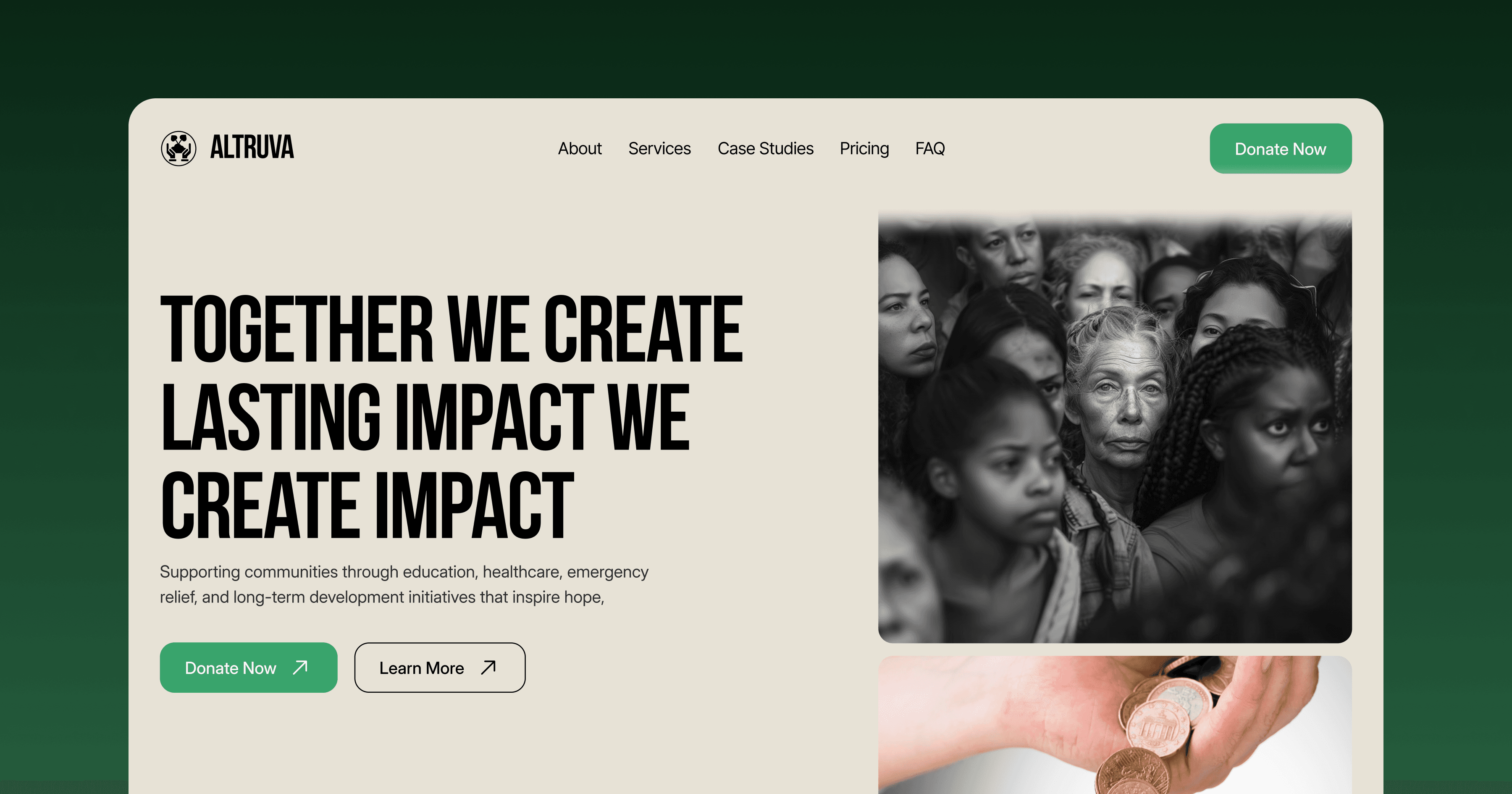 Altruva — Non-Profit & Charity NGO Template