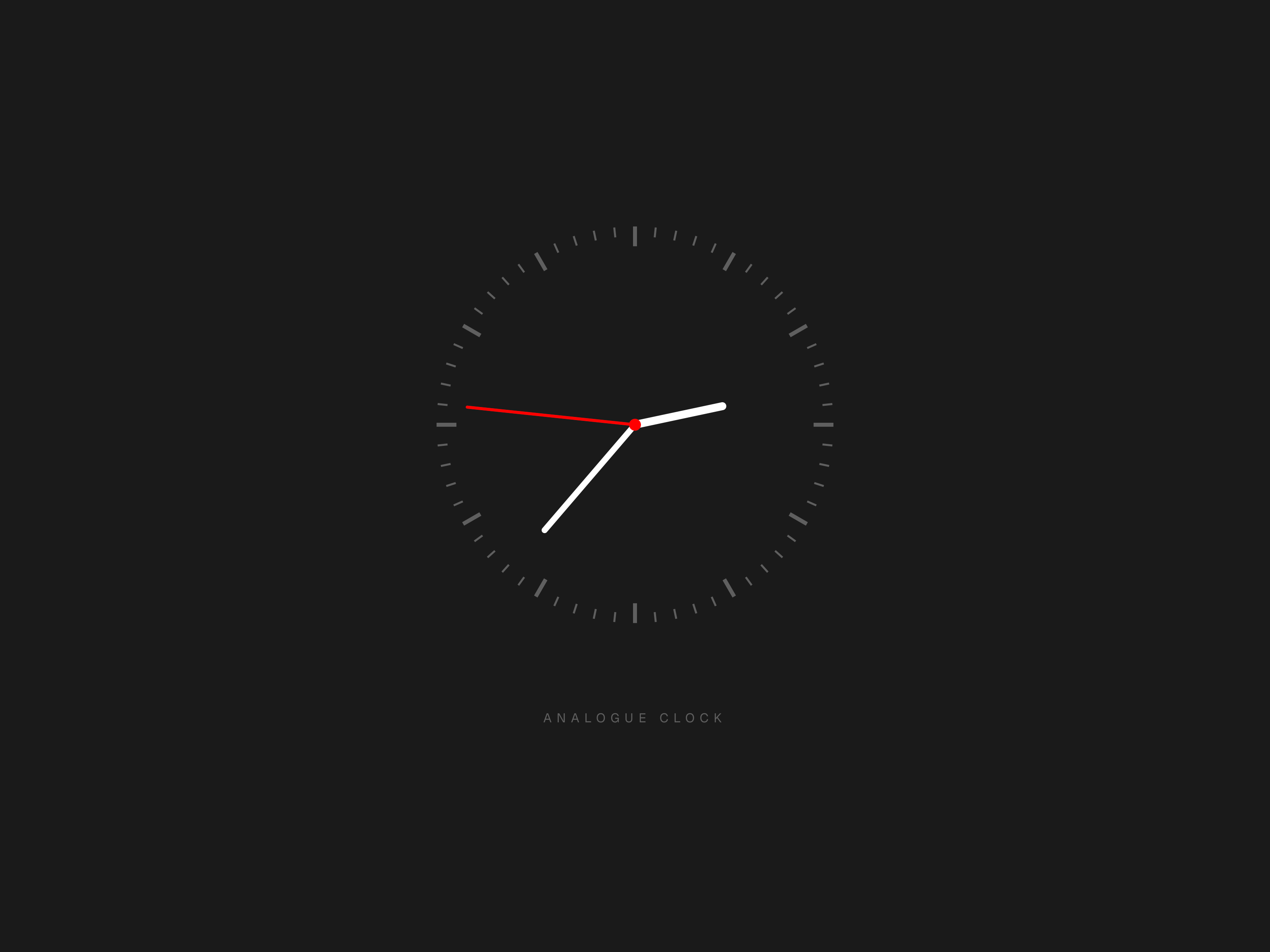 Analogue Clock: Free Utilities Component by Nick Clement