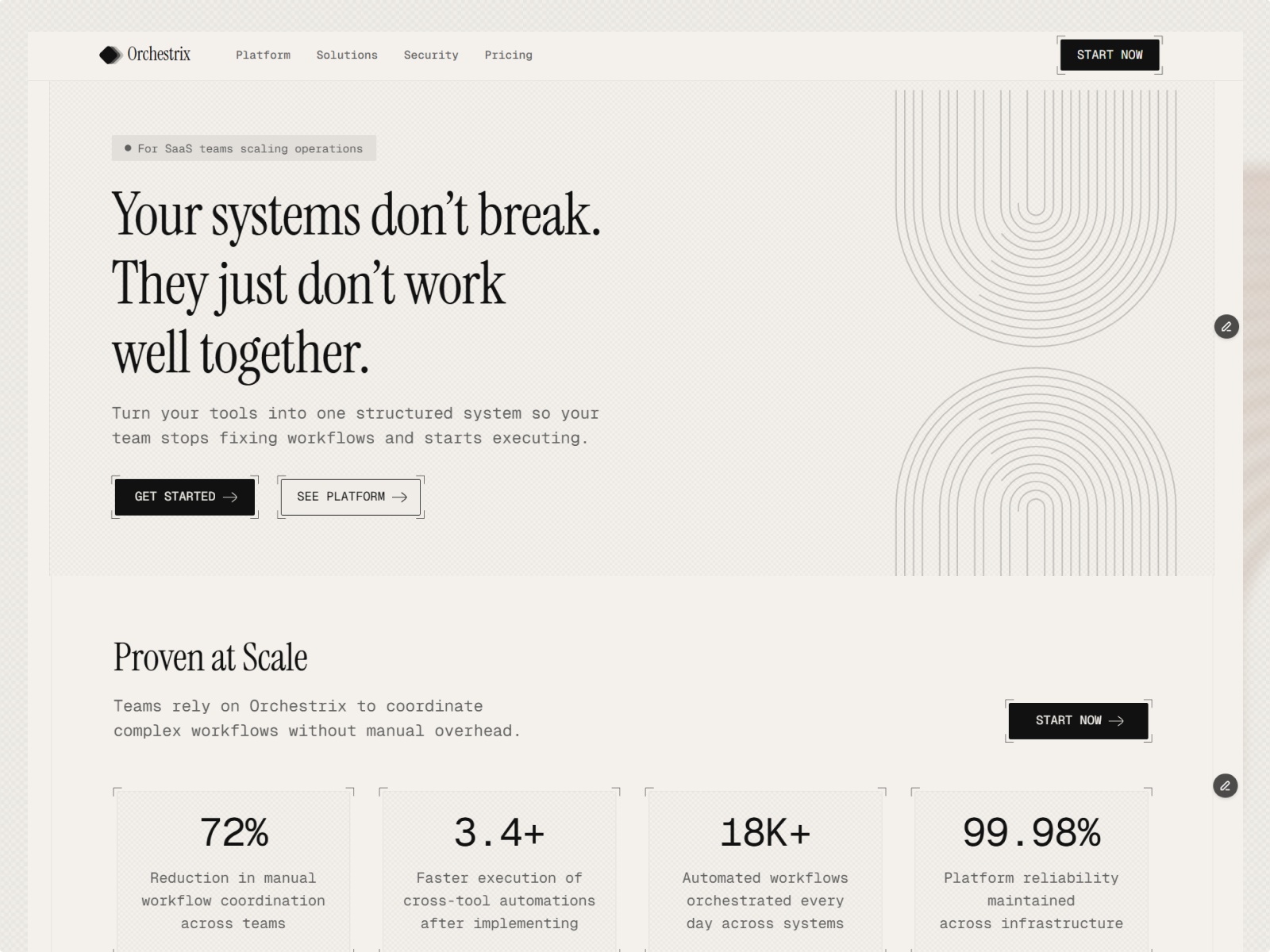 Orchestrix: Free AI Website Template by Maryam Zumi