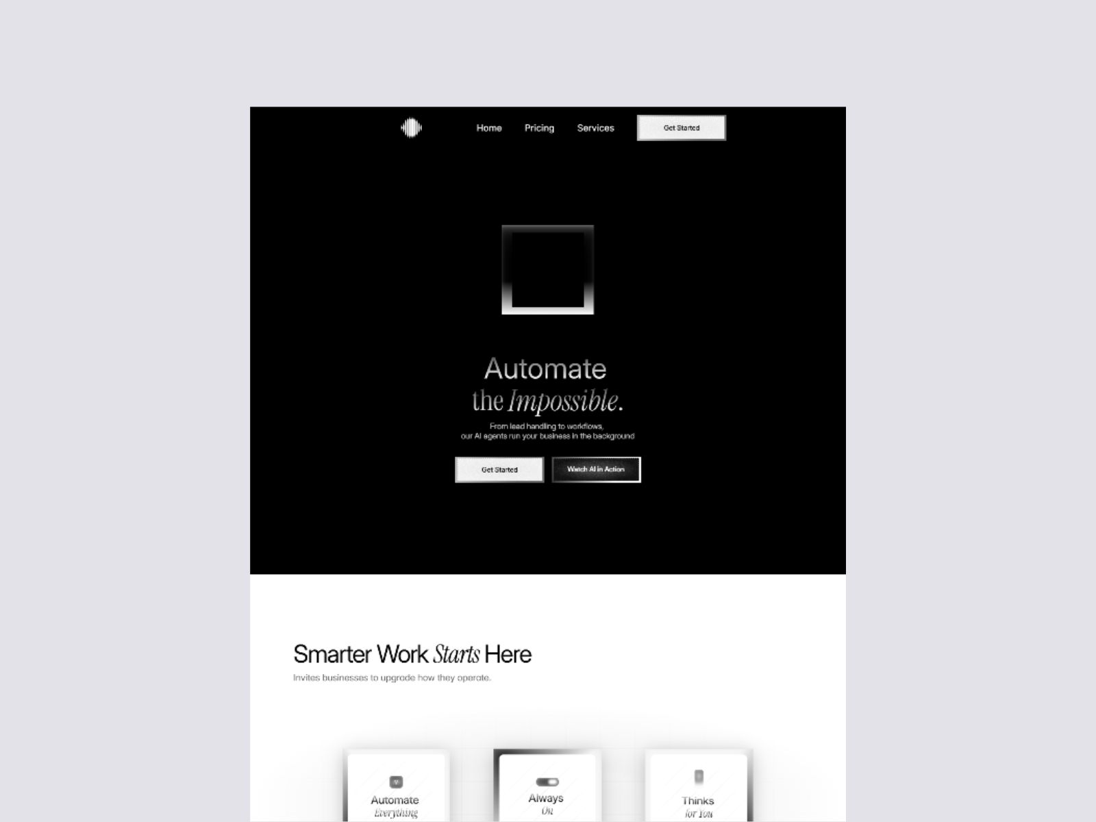 EmbedAI: Free Agency Website Template by Saad  — Framer Marketplace