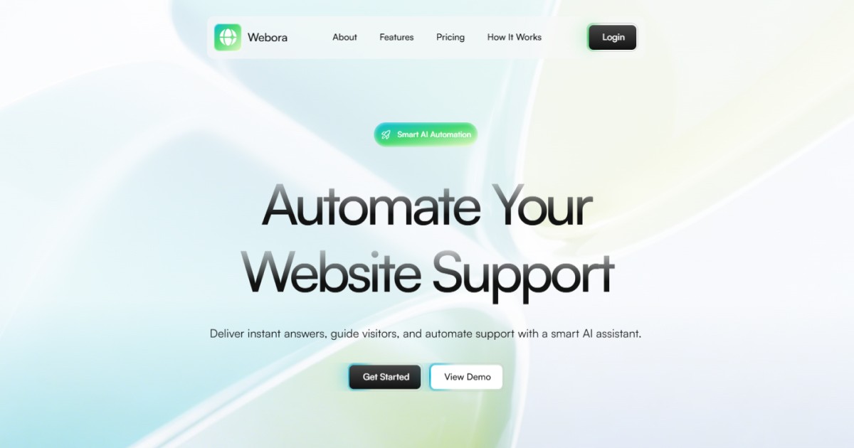 AI SaaS & Chat Automation Template