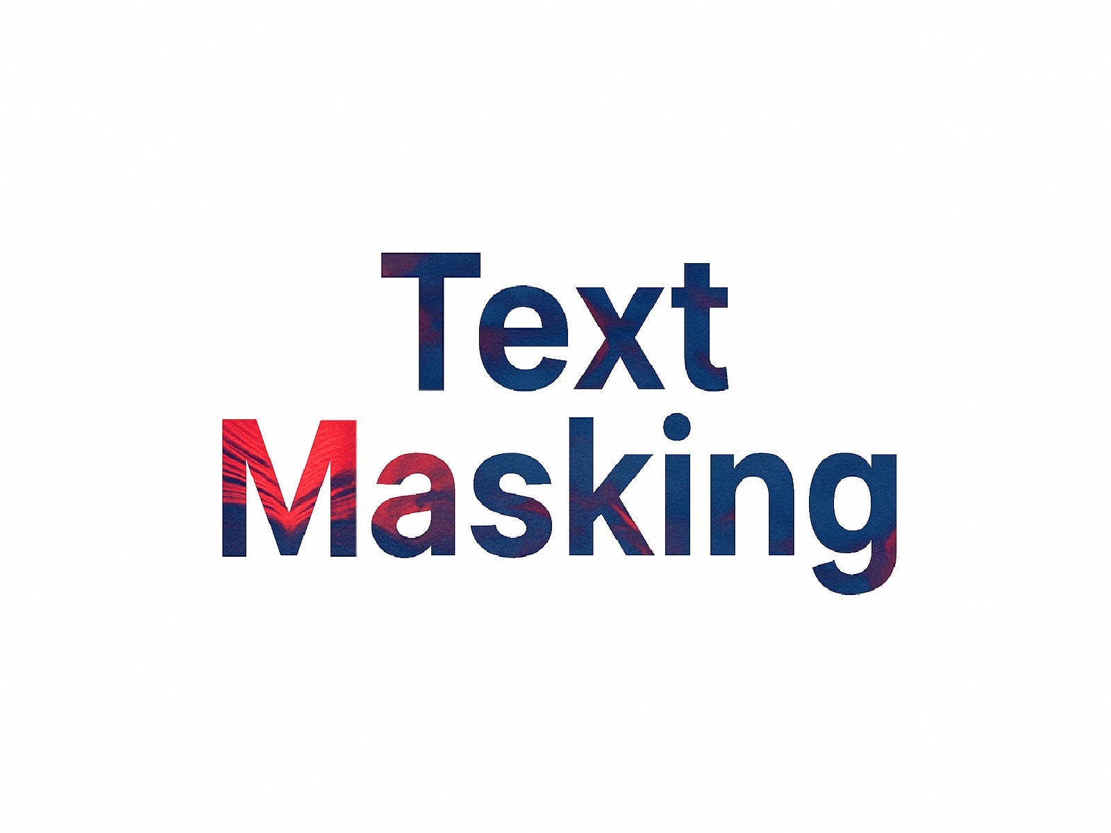 Text Masking: Free Typography Component by Edi Priatama