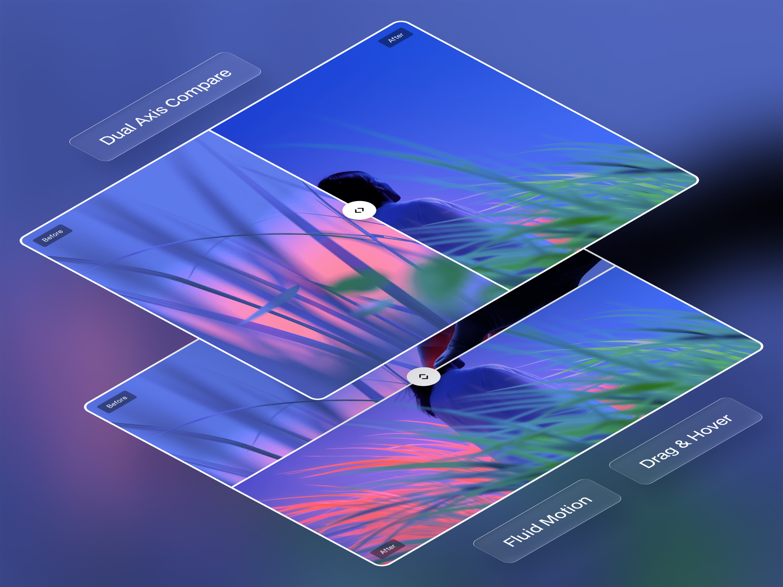 Dual Axis Compare: Premium Interactions Component by Shouvik Biswas