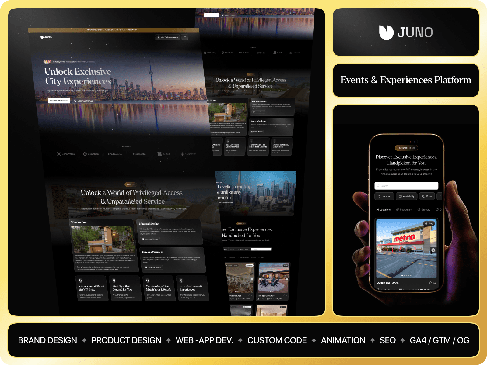 Juno: Turning a Membership Concept Into a Scalable Lifestyle Platform | Foundrline