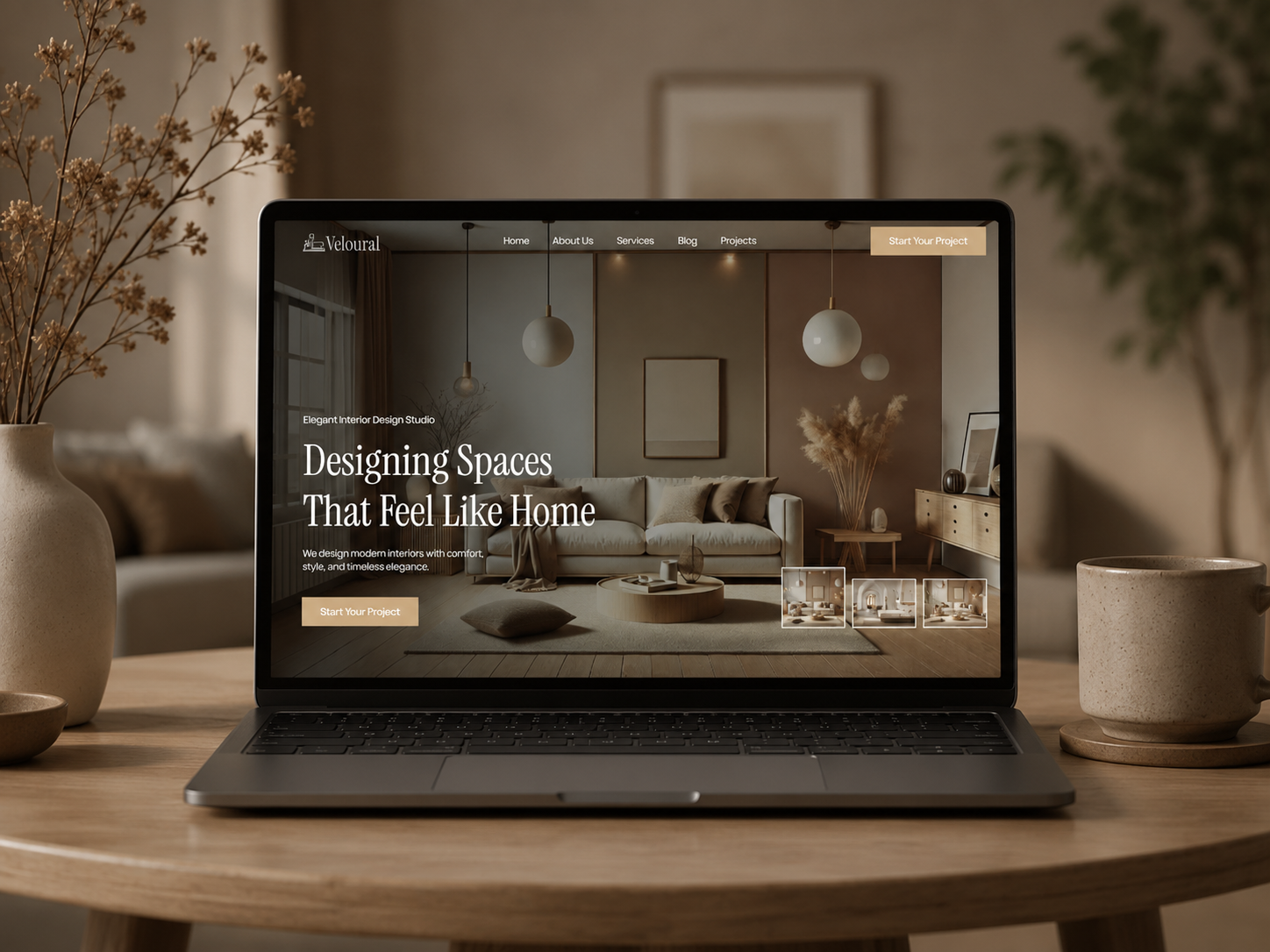 Veloural: Free Landing Page Website Template by Framerbucket