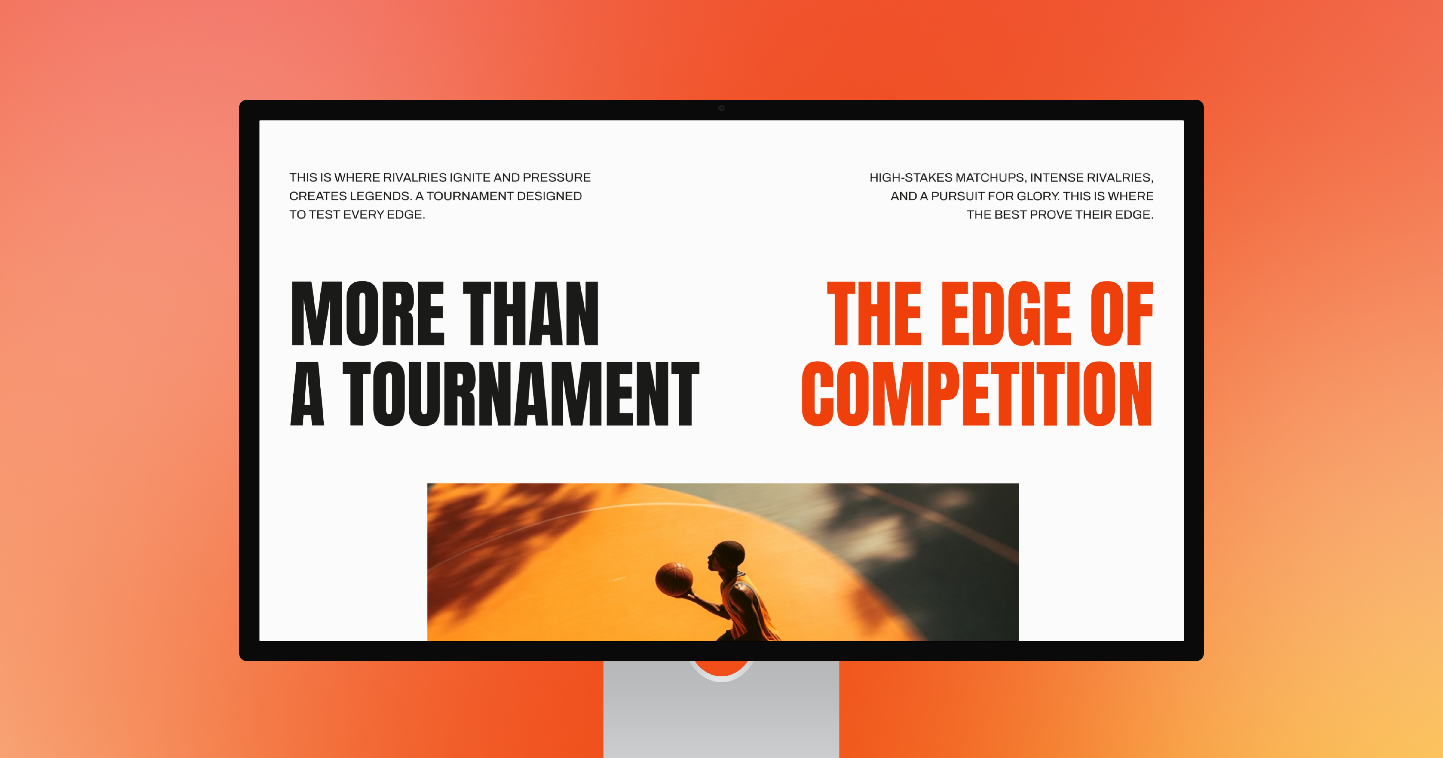 EVNTEDGE – Premium Sports Event & Basketball Tournament Website Template