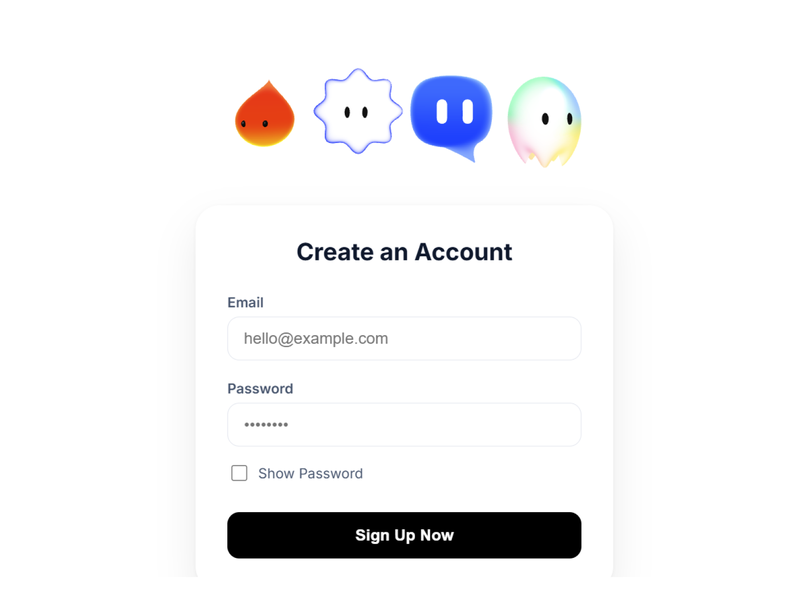 Character React Form – Entry – Framer Community