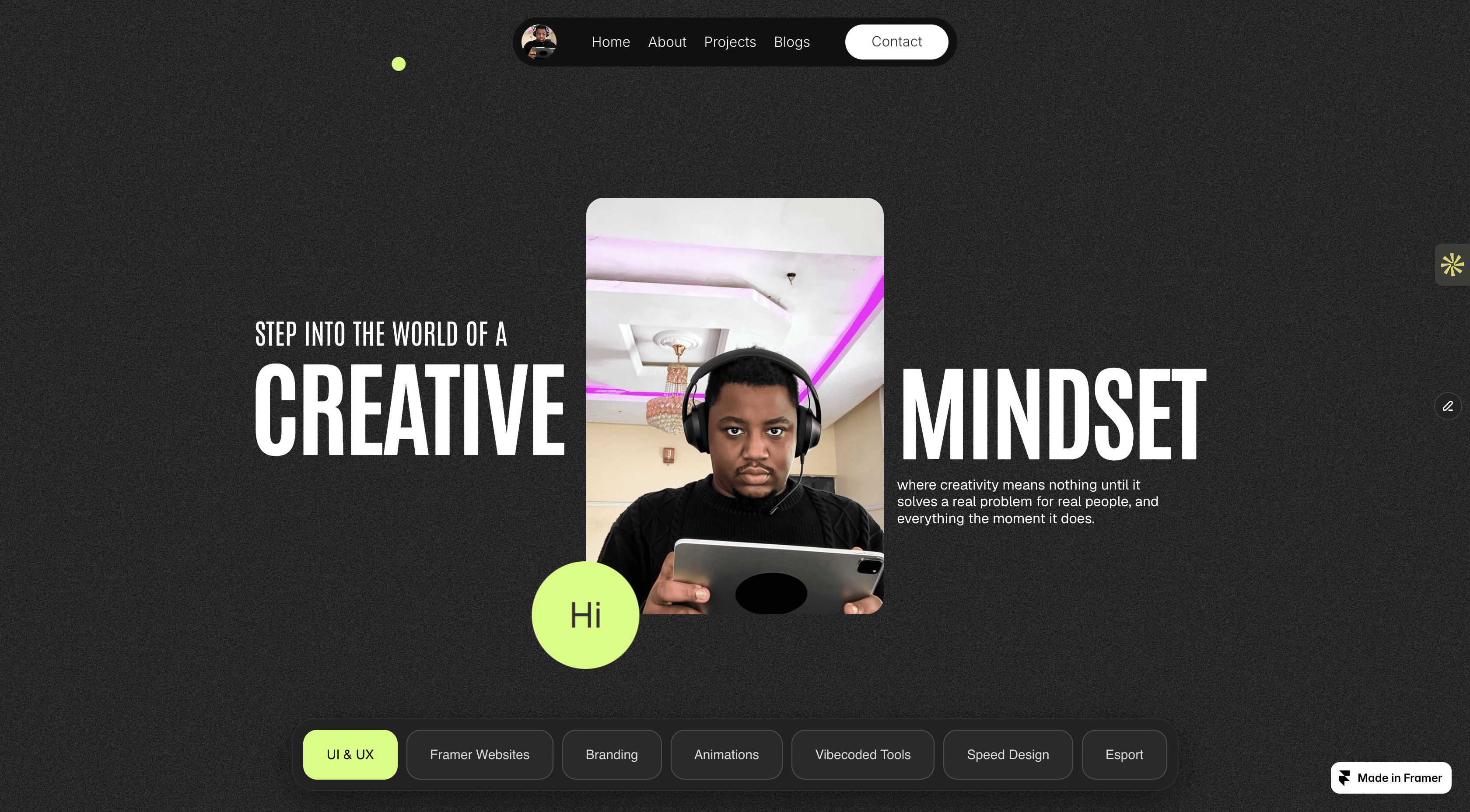 Lawrence Francis, Product Designer & Creative Director