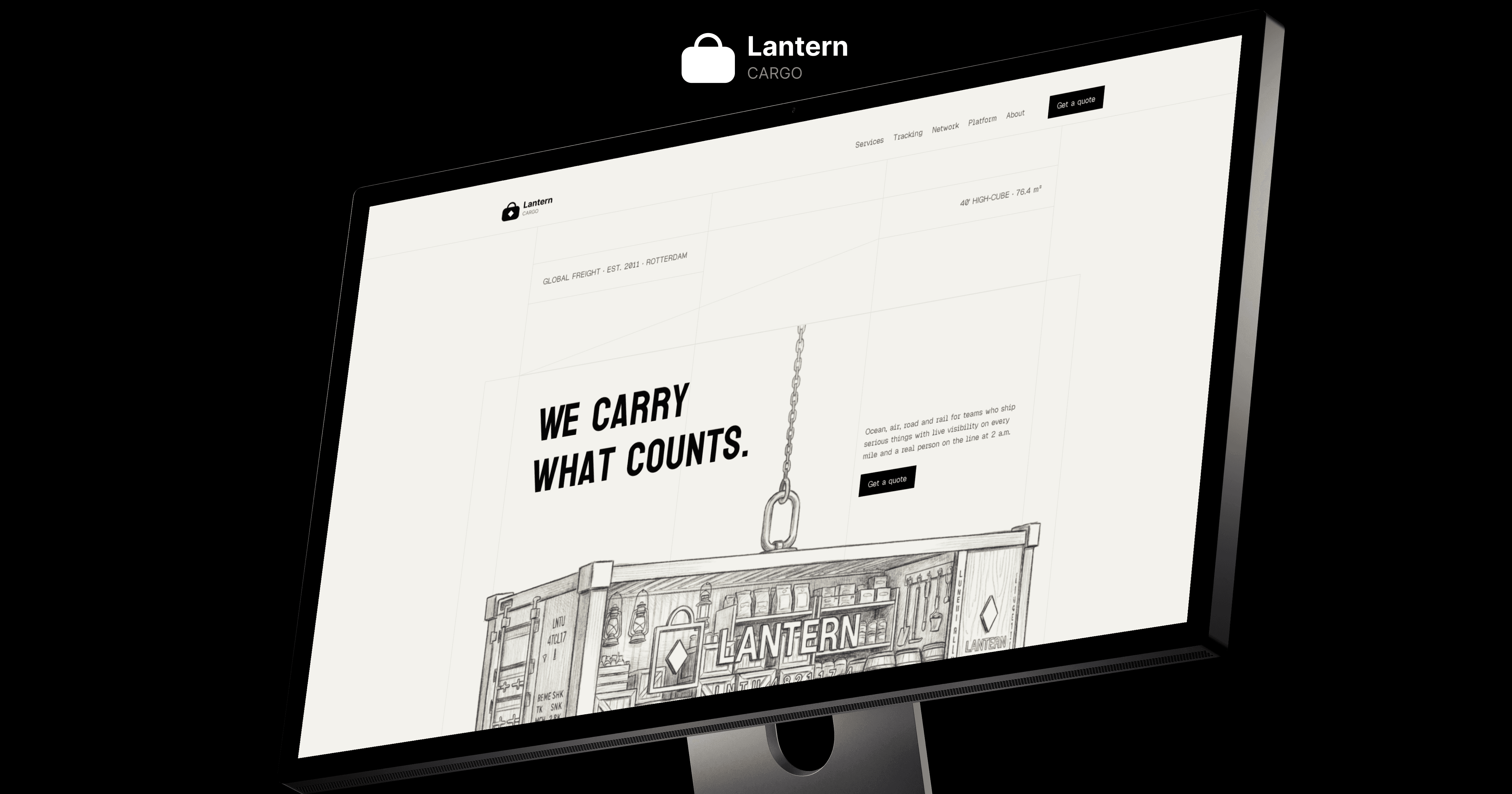 Lantern Cargo - Freight & Logistics Template