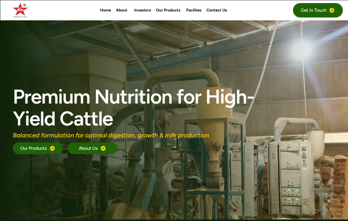 Khanna Feed Ltd – Premium ISO Certified Cattle & Animal Feed Manufacturer