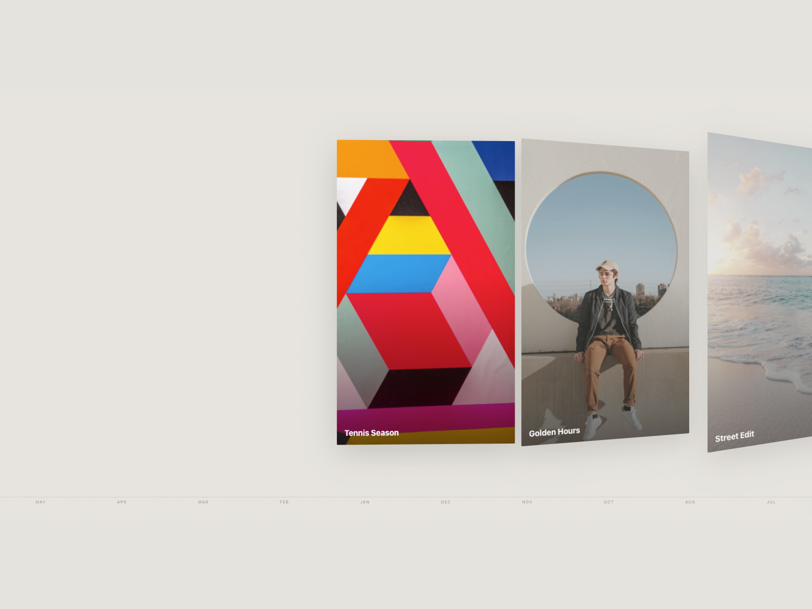 Timeline Gallery: Premium Carousels Component by Nirav Jivani