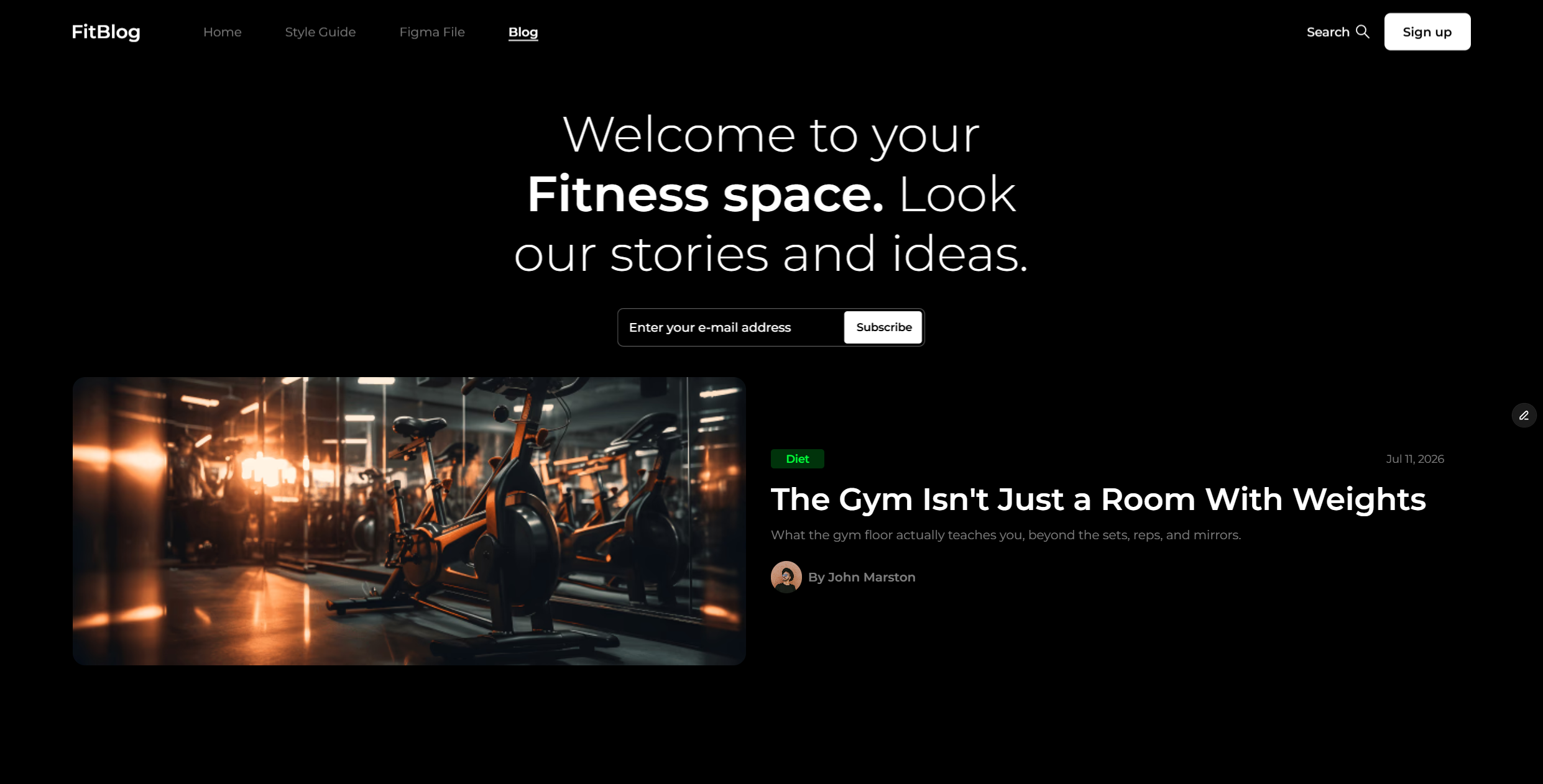 Fitblog