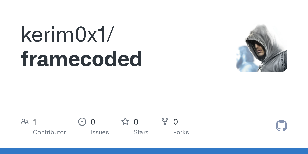 GitHub - kerim0x1/framecoded