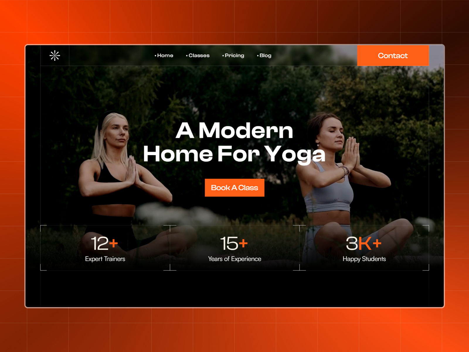 Yogava: Responsive Health Website Template by Anayatul Islam