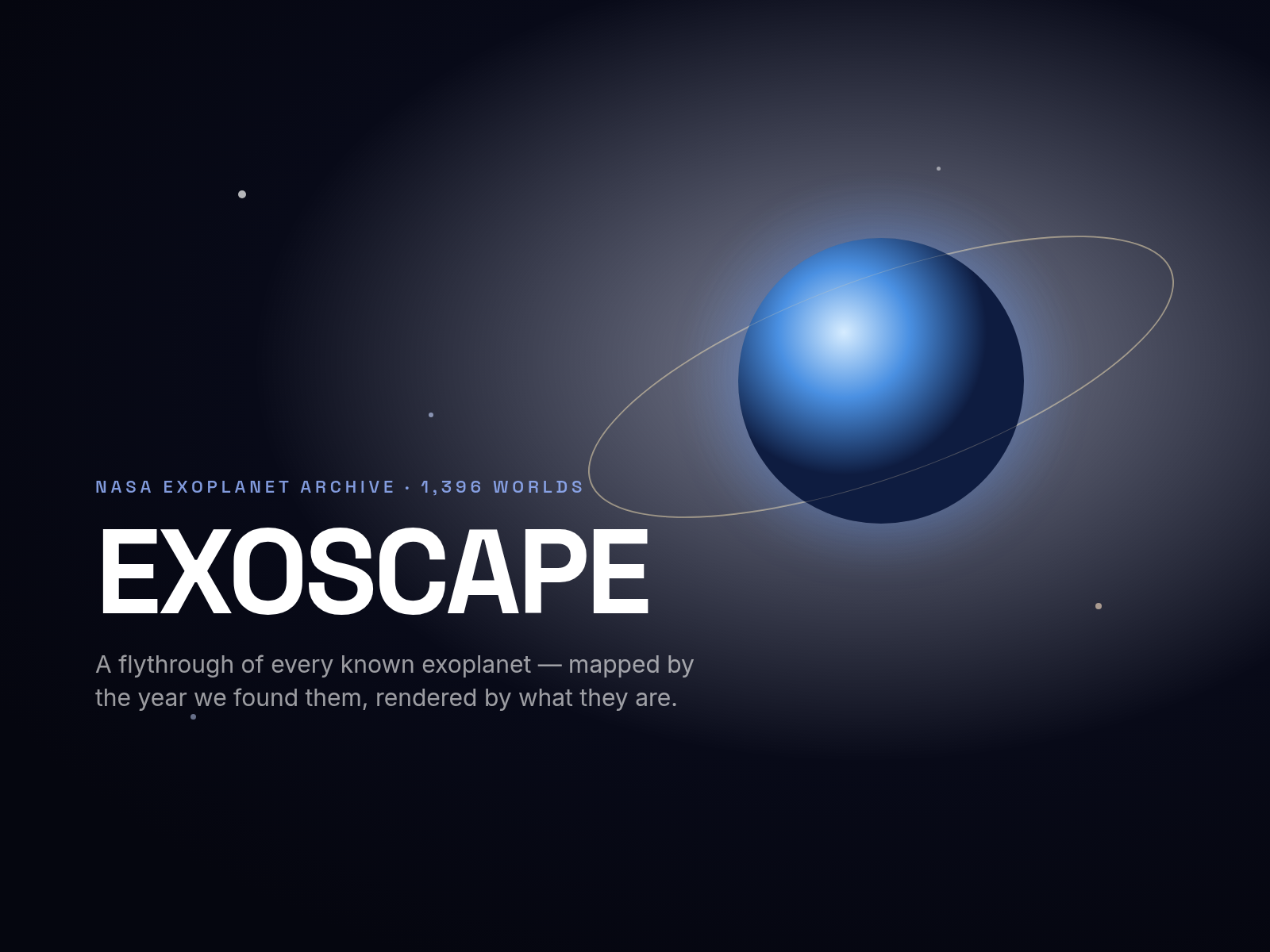 EXOSCAPE – Entry – Framer Community