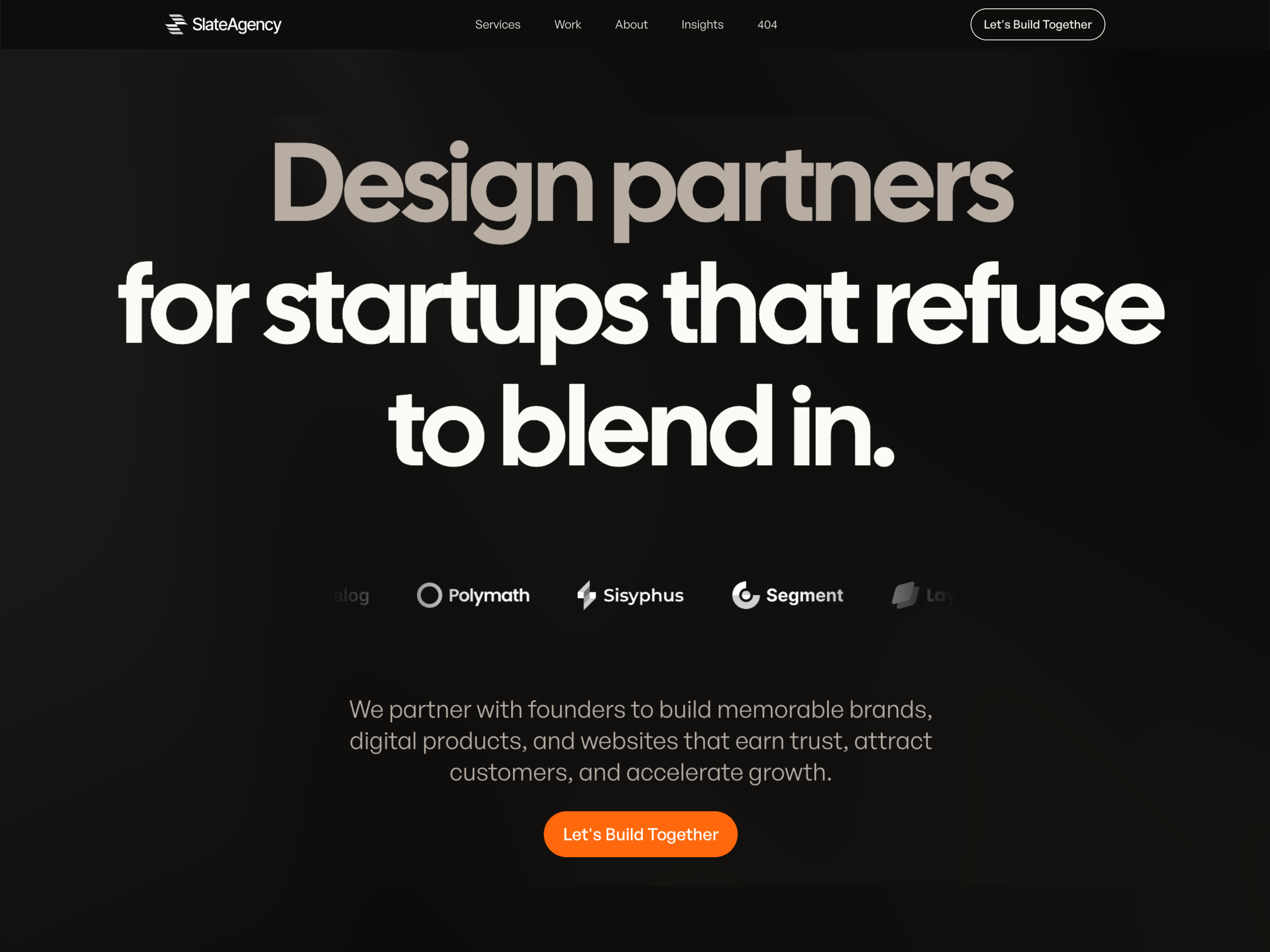 Slate Design: Free Agency Website Template by Shah Rukh Qureshi