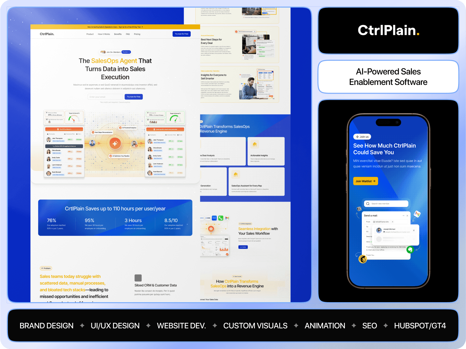 CtrlPlain: Turning Scattered Sales Data into Guided Execution | Foundrline