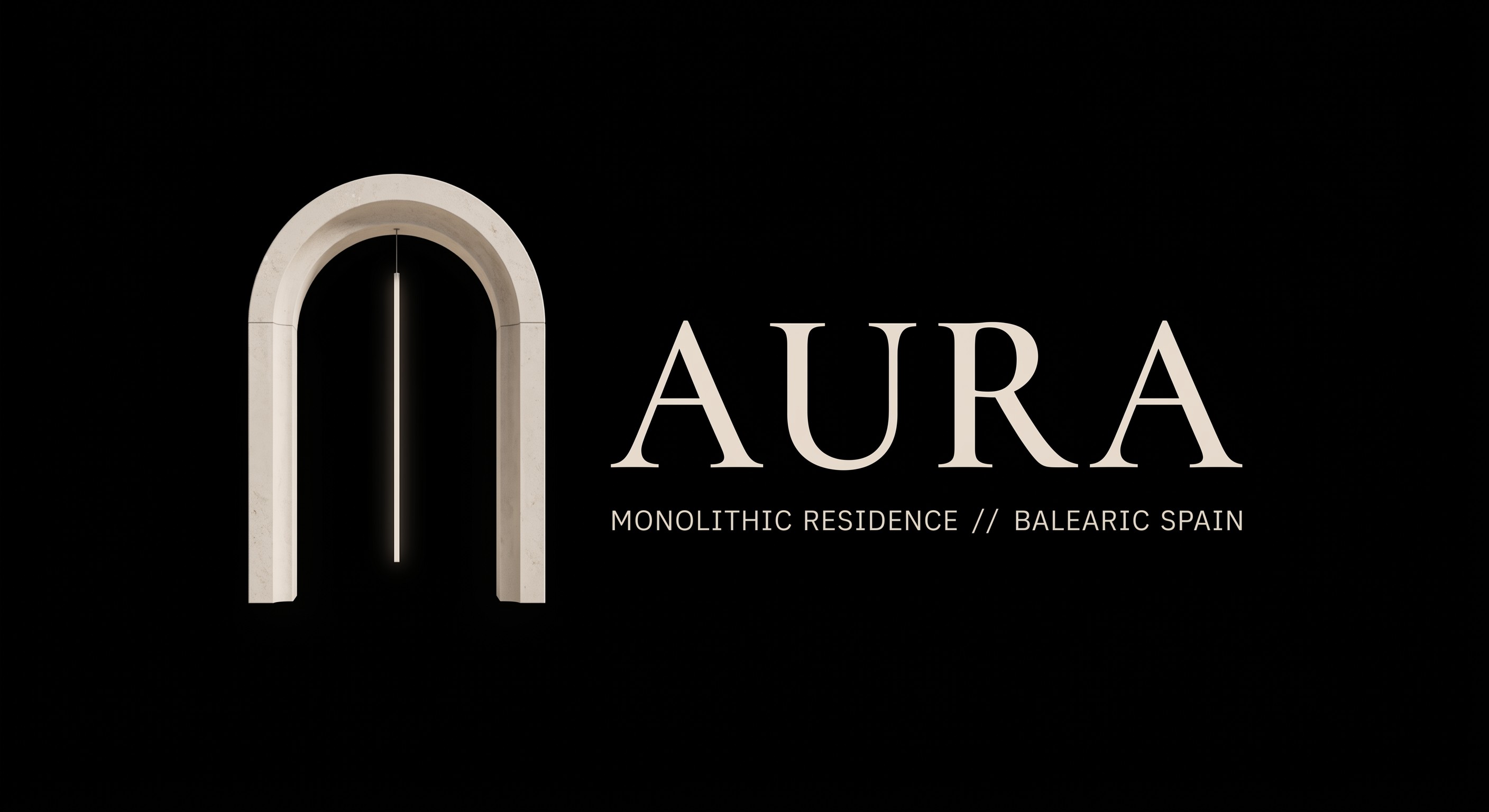 AURA — Monolithic Architectural Landing Page Template