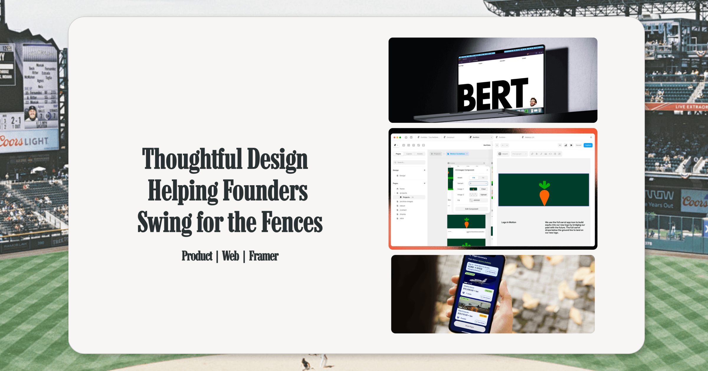 Tom Reifenberg | Product Designer & UX/UI Expert in Denver