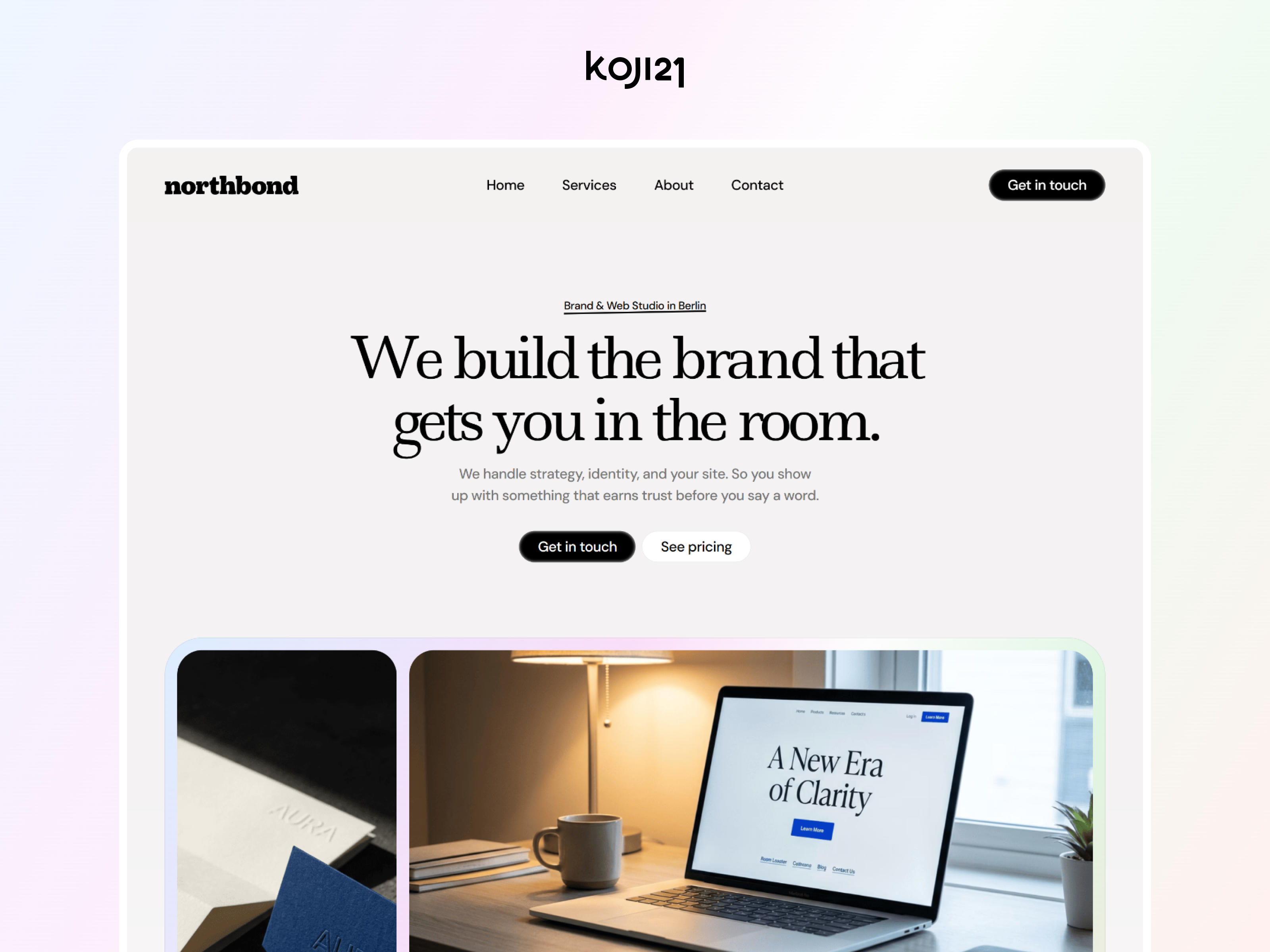 Northbond: Responsive Agency Website Template by Koji21