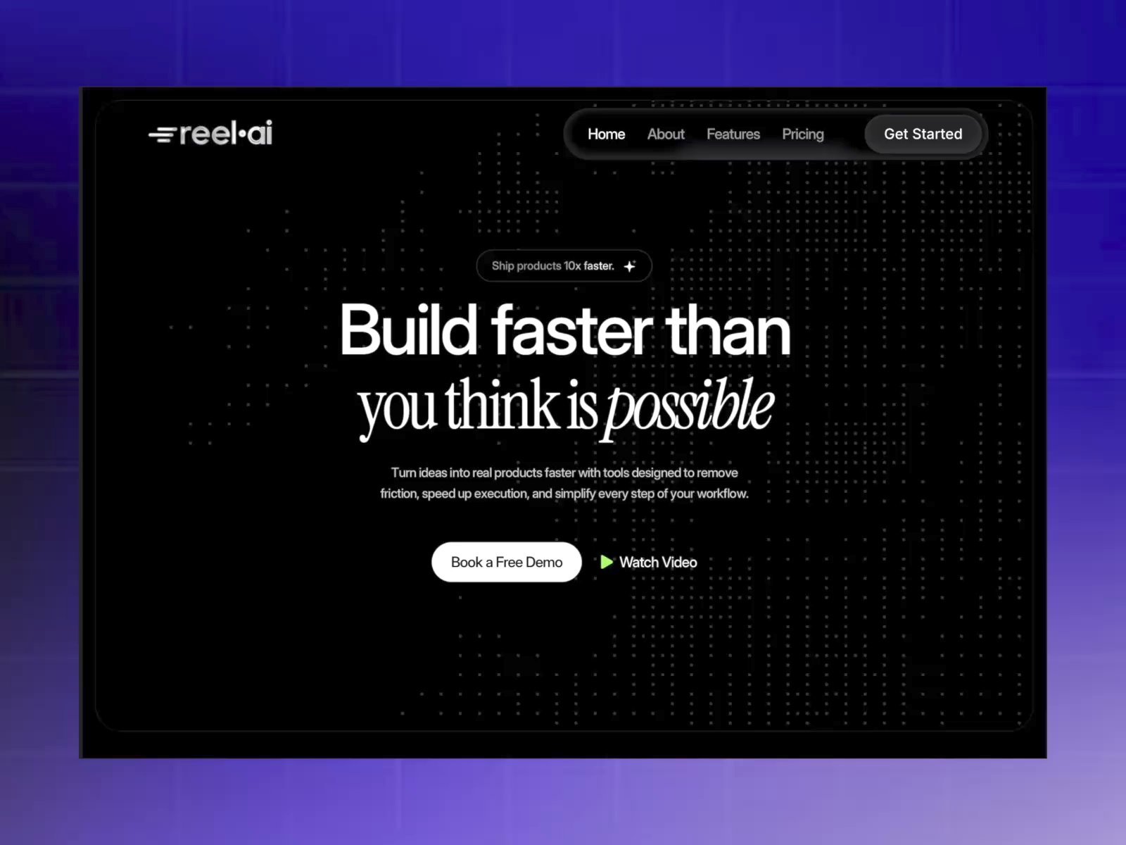 Reelai: Free AI Website Template by Launchly — Framer Marketplace