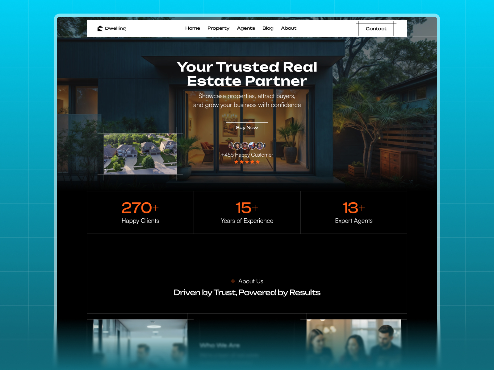 Dwelling: Responsive Real Estate Website Template by Anayatul Islam