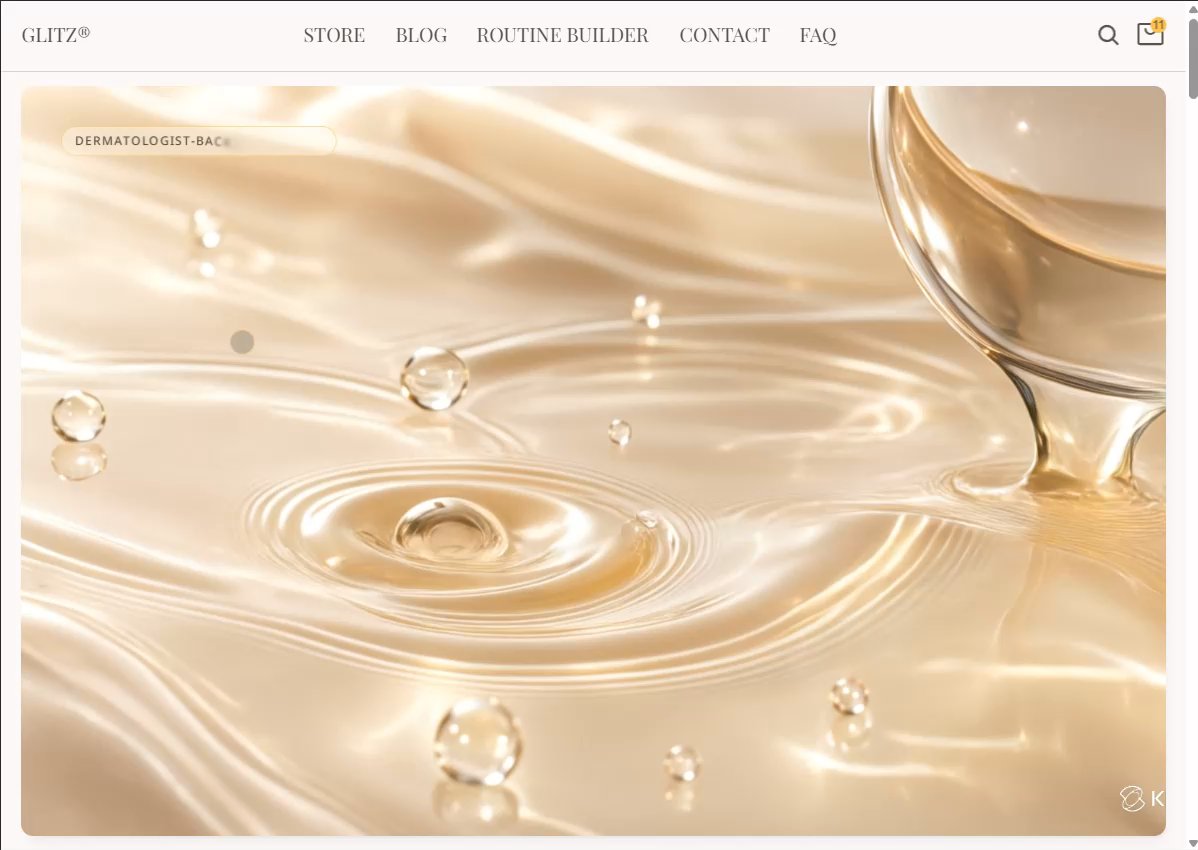 Glitz: Responsive Blog Website Template by Josep de Villaret Pons i…
