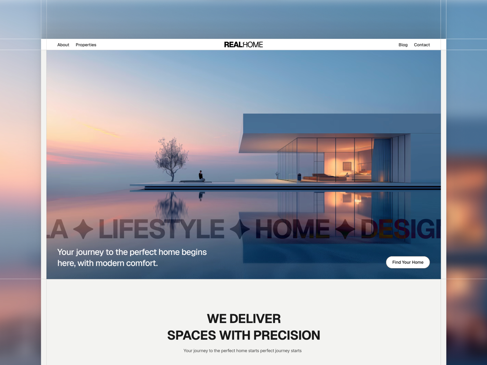 Realhome: Free Real Estate Website Template by Jitu Raut