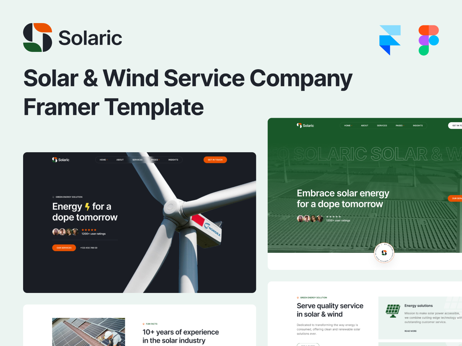 Solaric: Responsive Business Website Template by Mezario