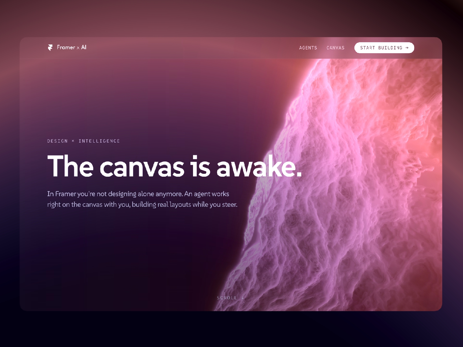 WebGL Agent – Entry – Framer Community
