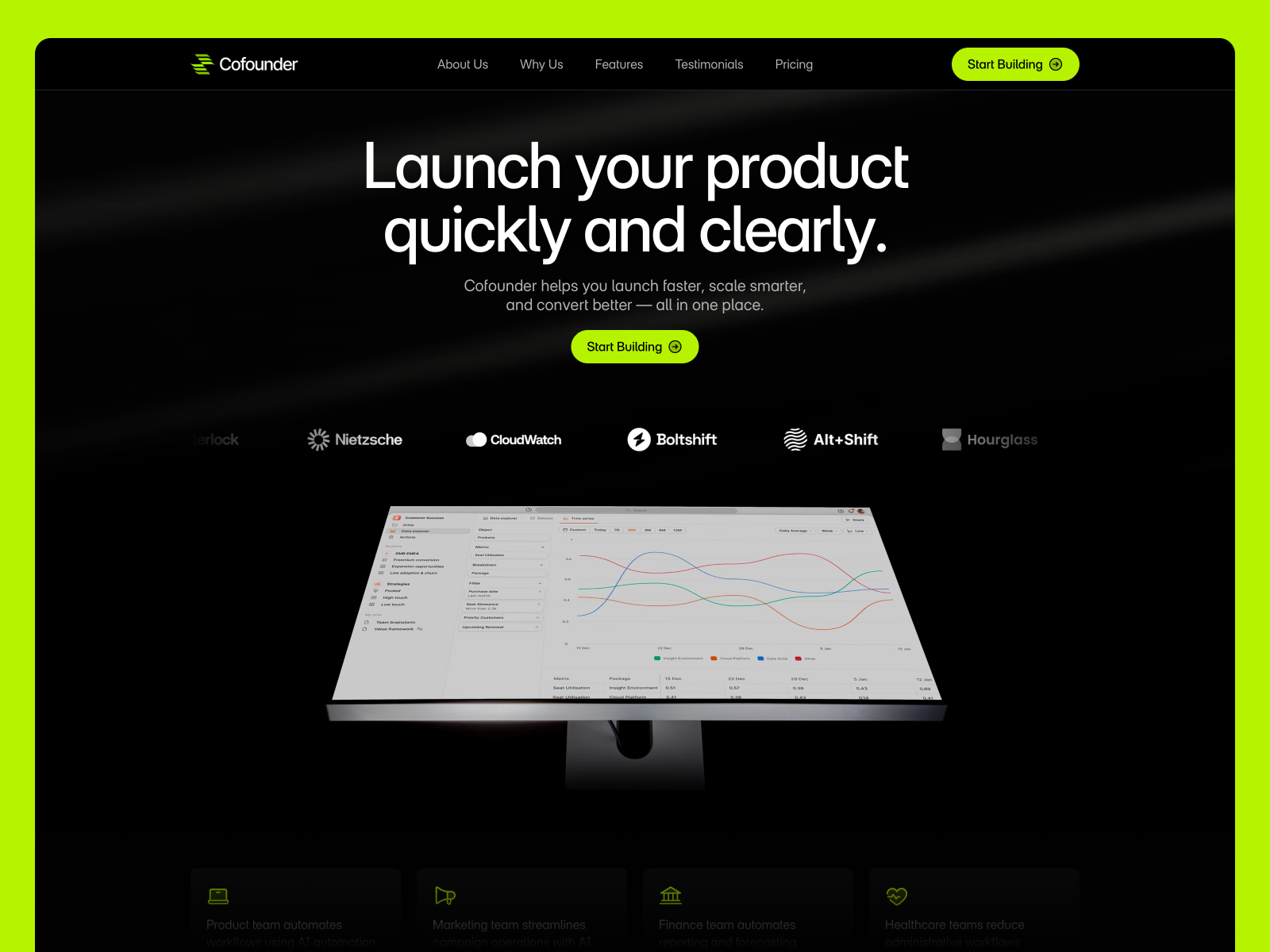Cofounder: Free AI Website Template by Shah Rukh Qureshi