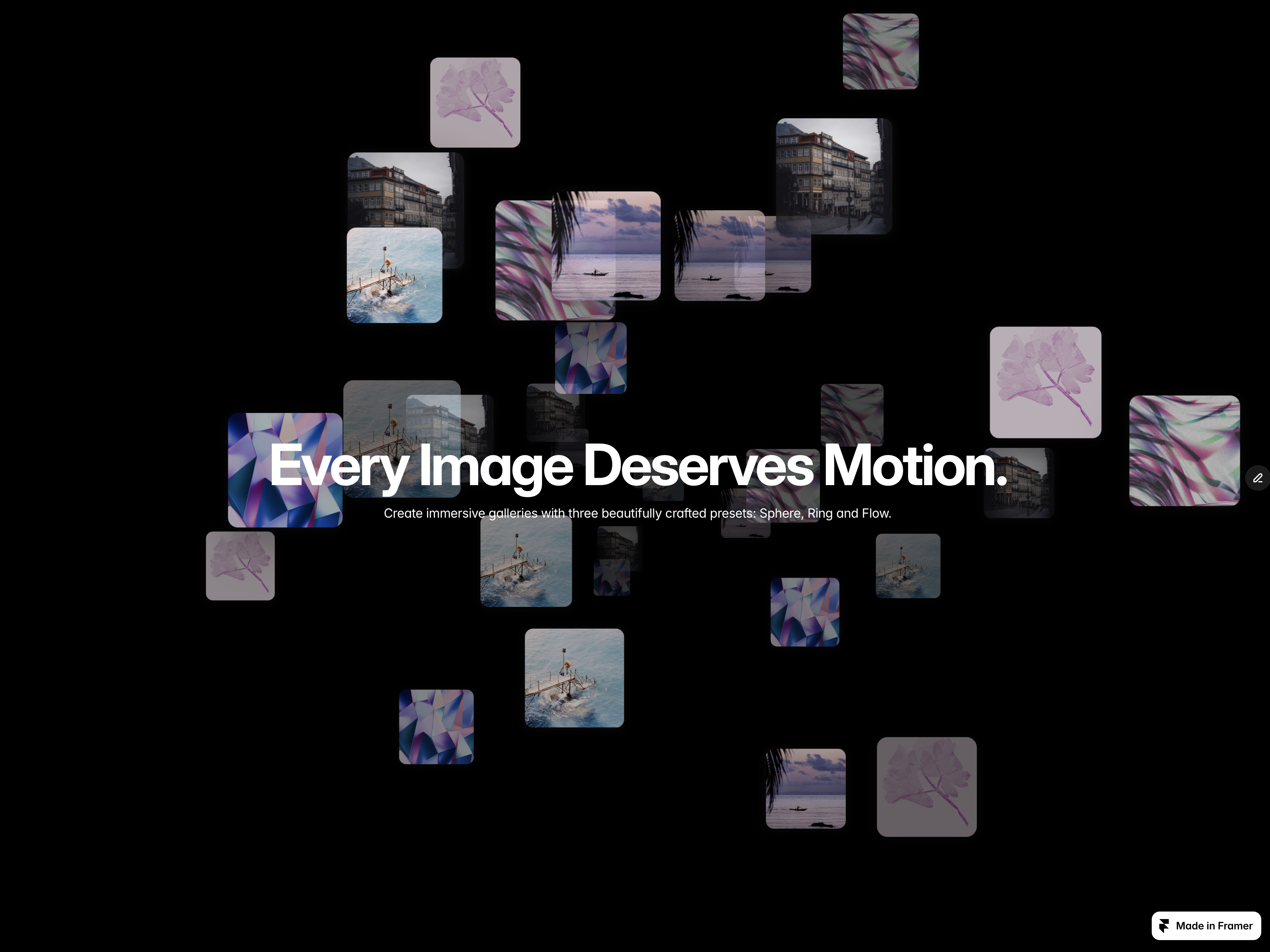 Motion Canvas — Component for Framer