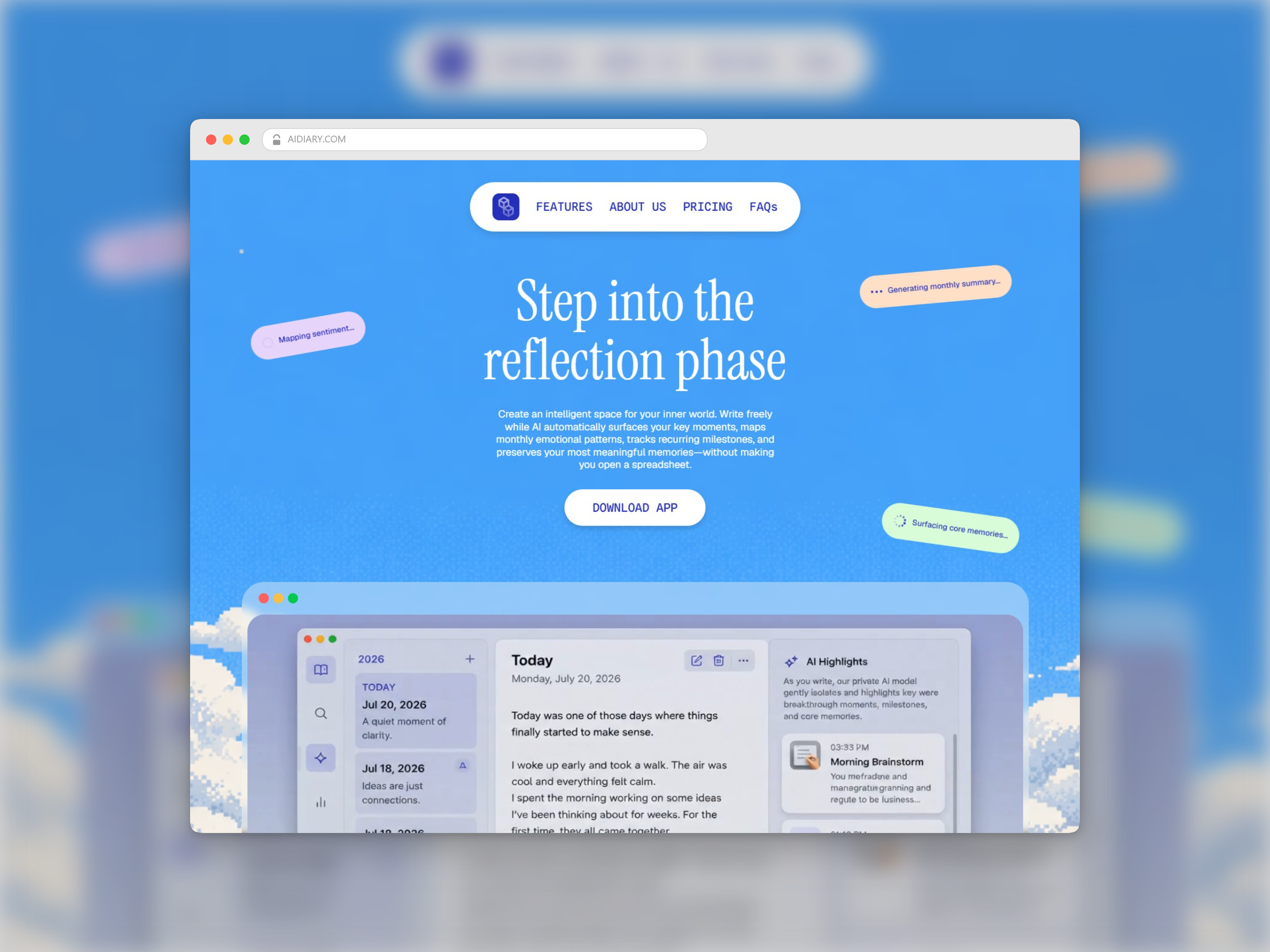 MYDIARY: Responsive Personal Website Template by Víctor