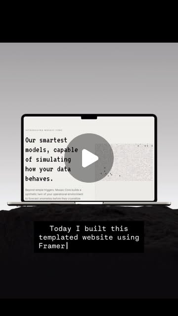parinaz on Instagram: "new @framer website template available now in the marketplace. Living for the ai agents !!!

#productdesign #webdesign #framer #figma"
