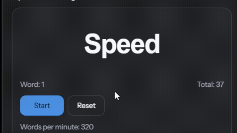 SpeedReader