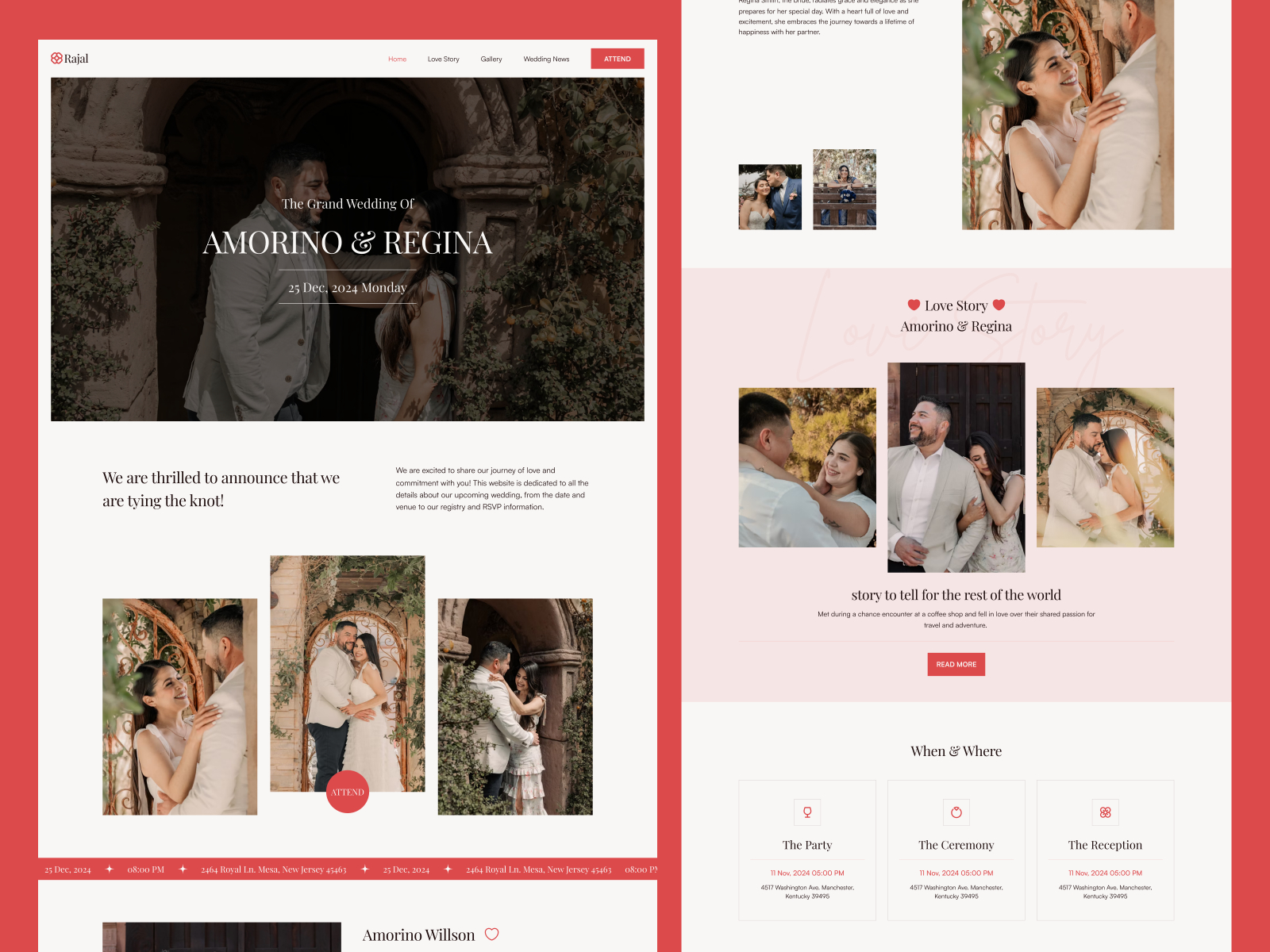 Rajal: Responsive Photography Website Template by Rajesh Godhaniya