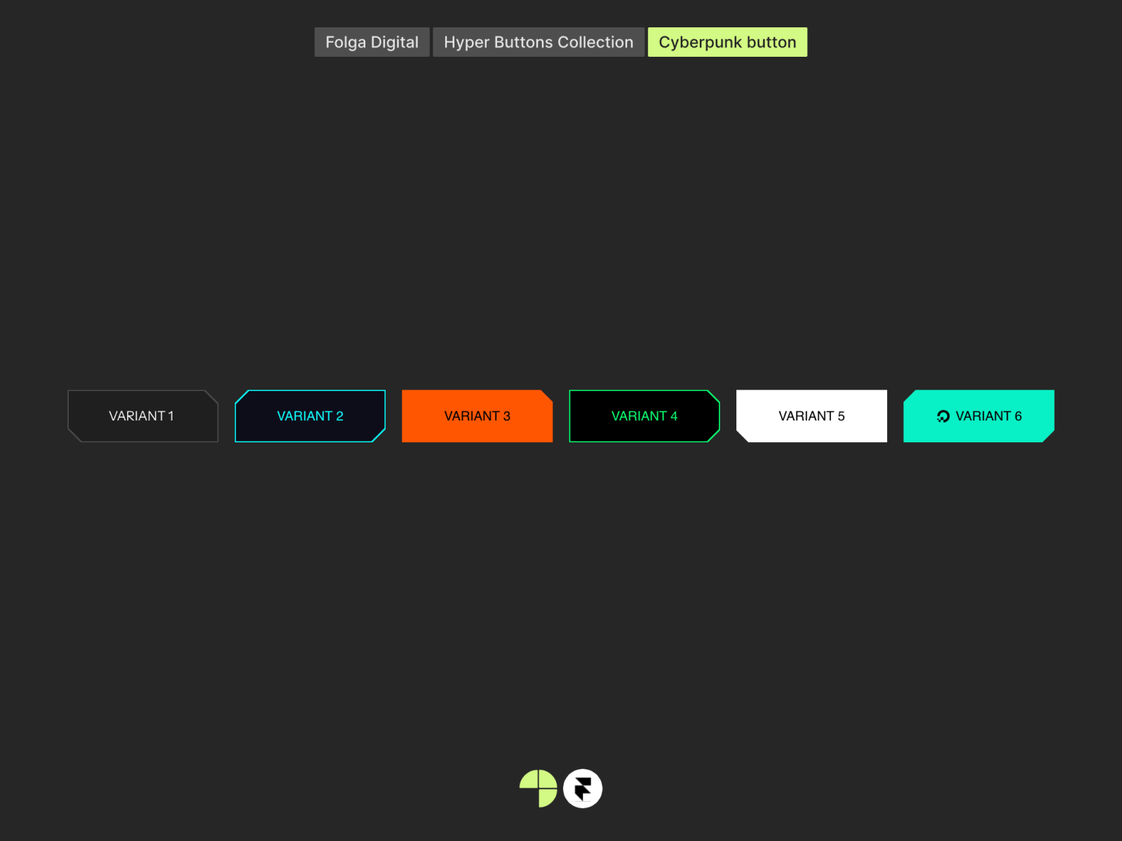 Cyberpunk Button: Premium Buttons Component by Roman Salakhov