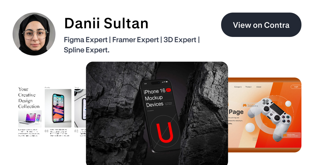Danii Sultan's Work | Contra
