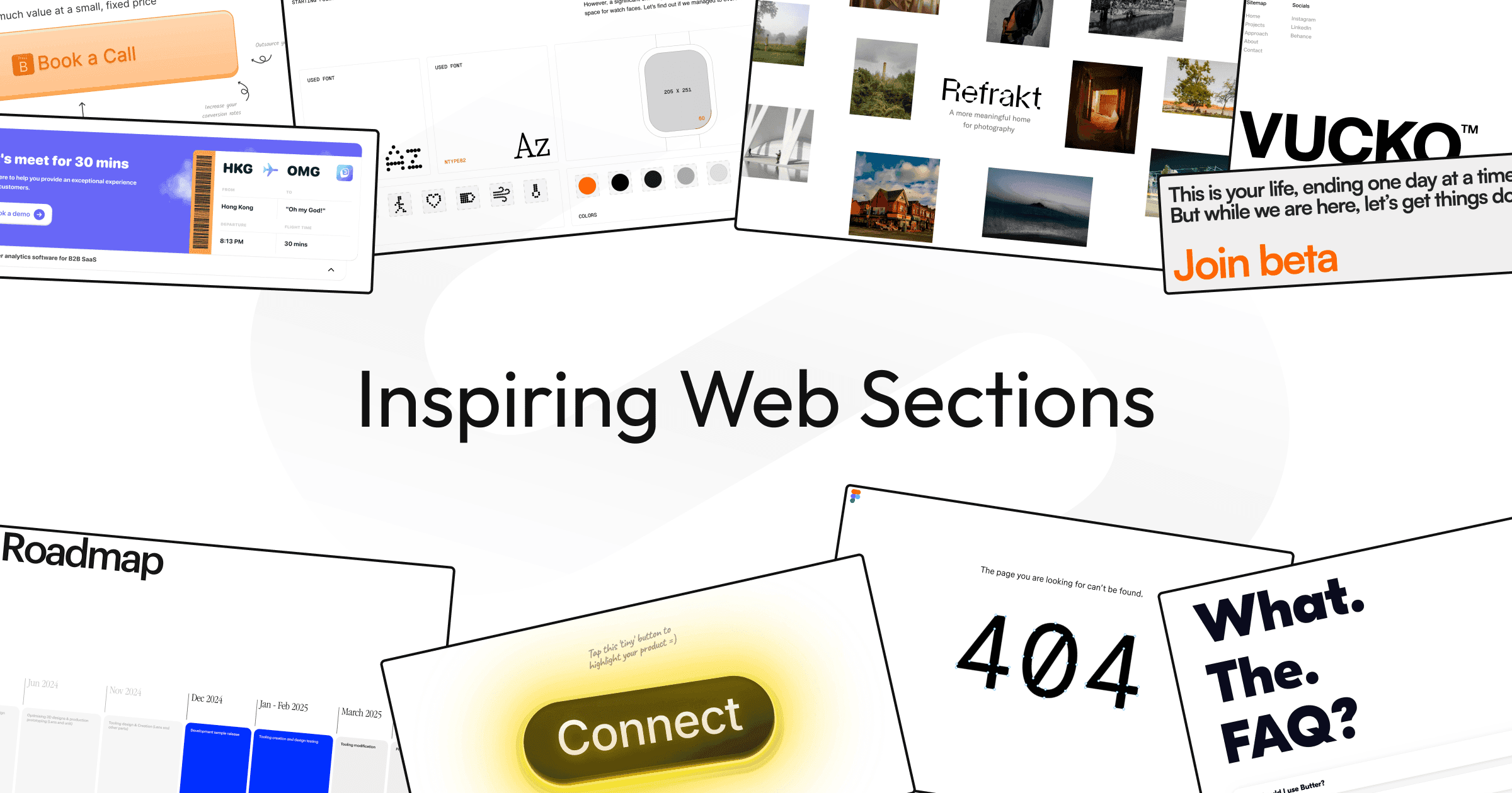 Sections.wtf — Inspiring Web Sections
