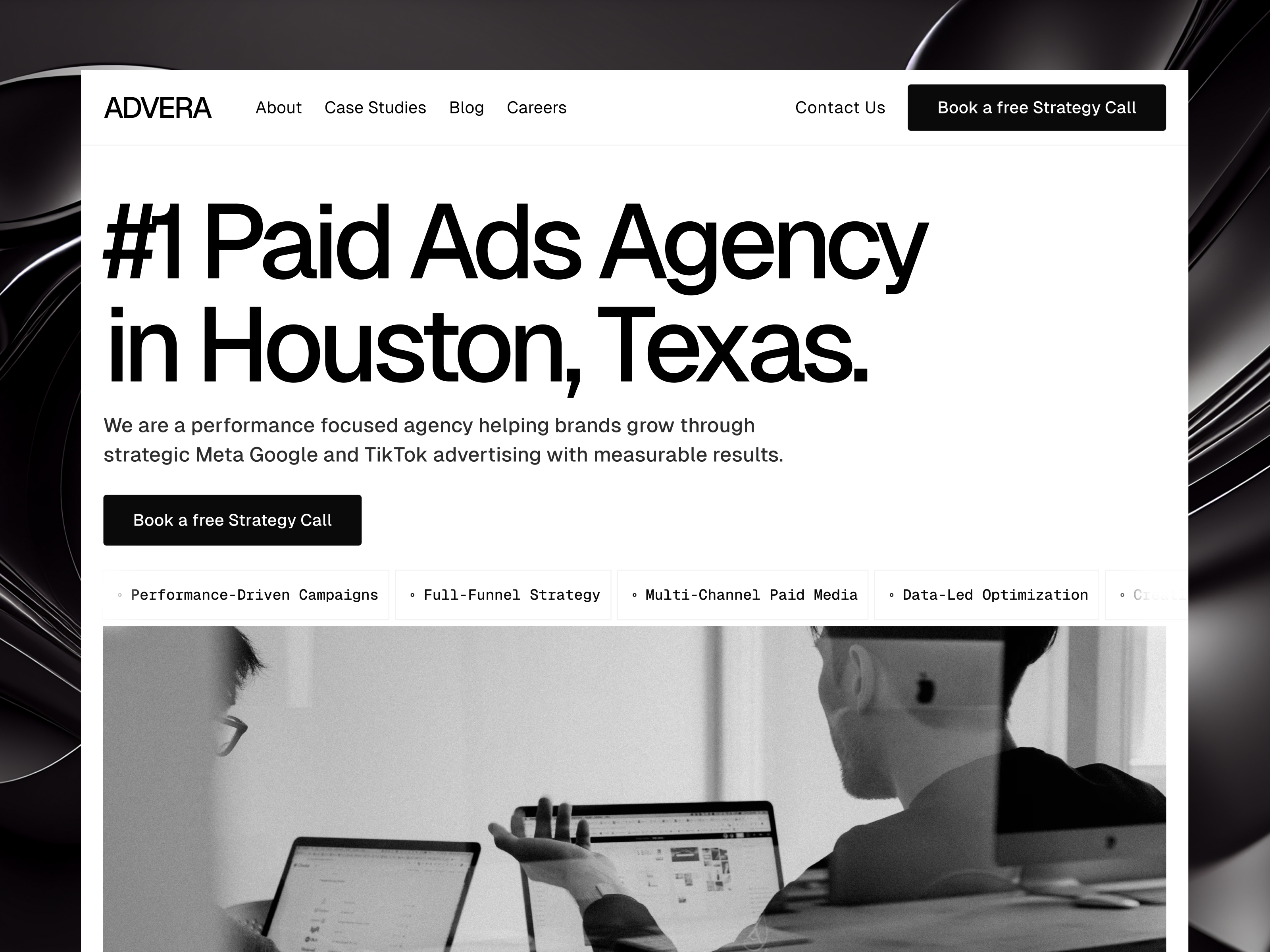 Advera — Website Template for Framer